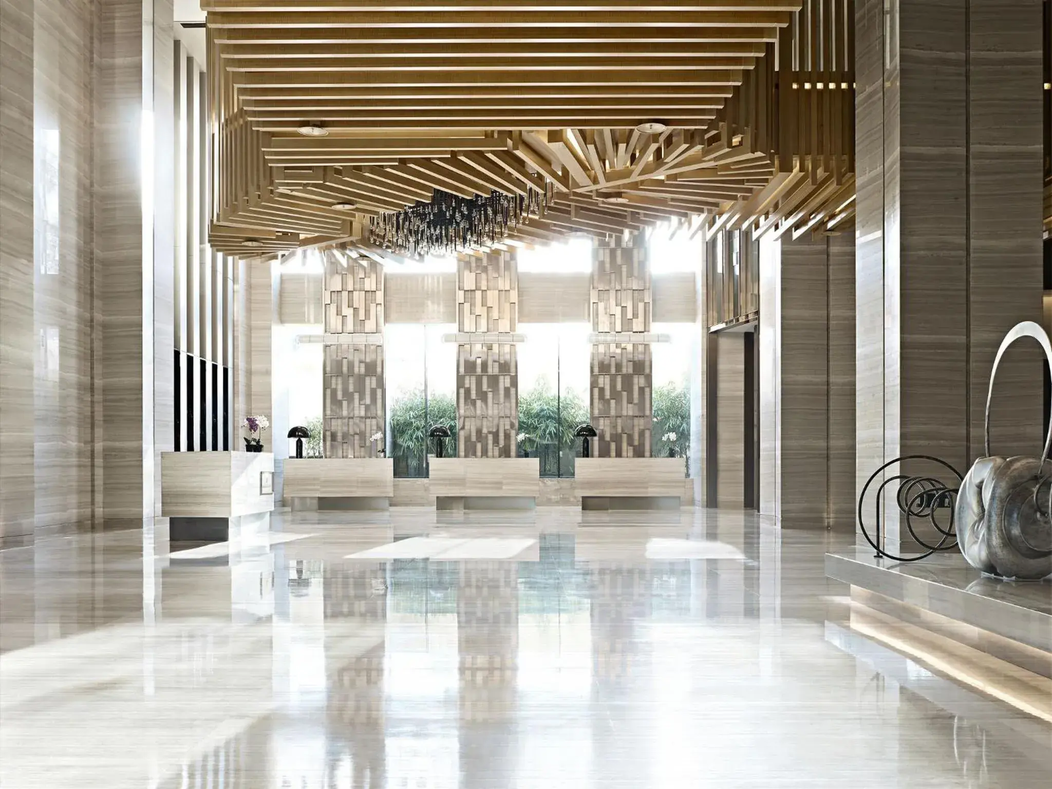 Facade/entrance in Langham Place Xiamen Facade/entrance in Langham Place Xiamen