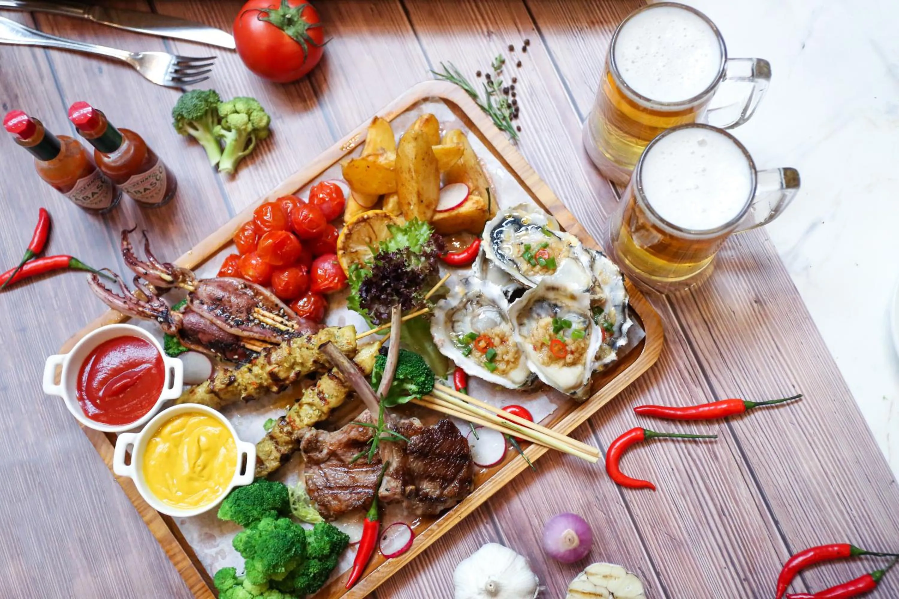 Food and drinks in Langham Place Xiamen