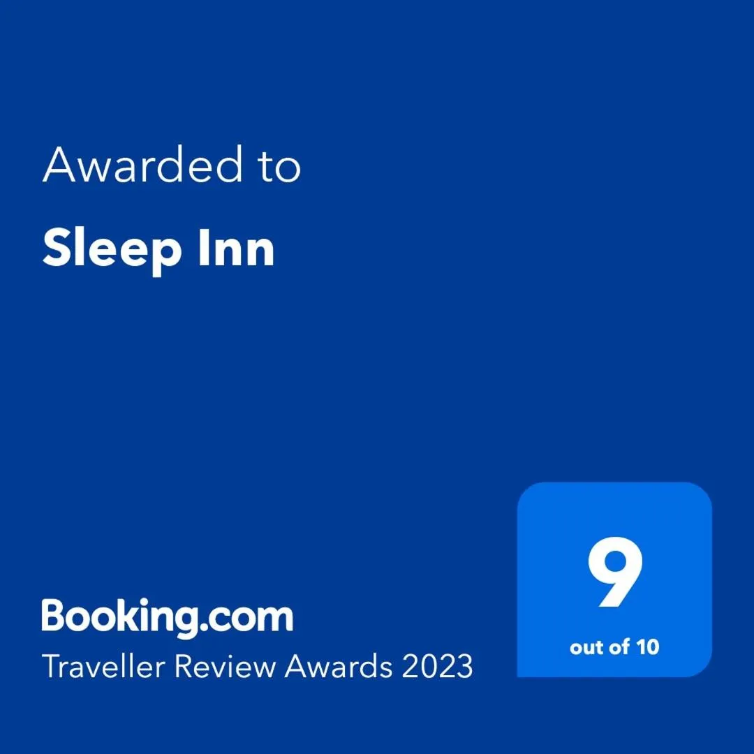Logo/Certificate/Sign, Bed in Sleep Inn