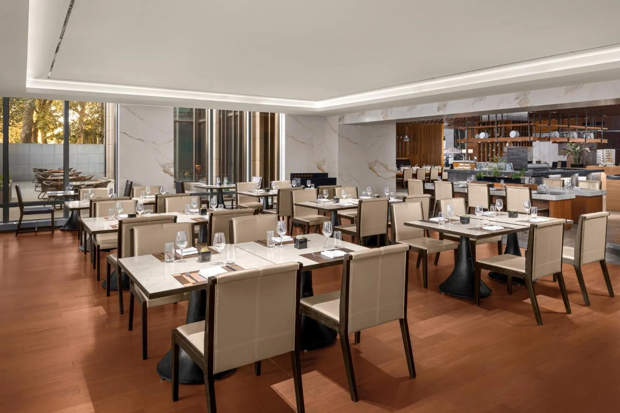 Restaurant/places to eat in Shanghai Marriott Hotel Parkview