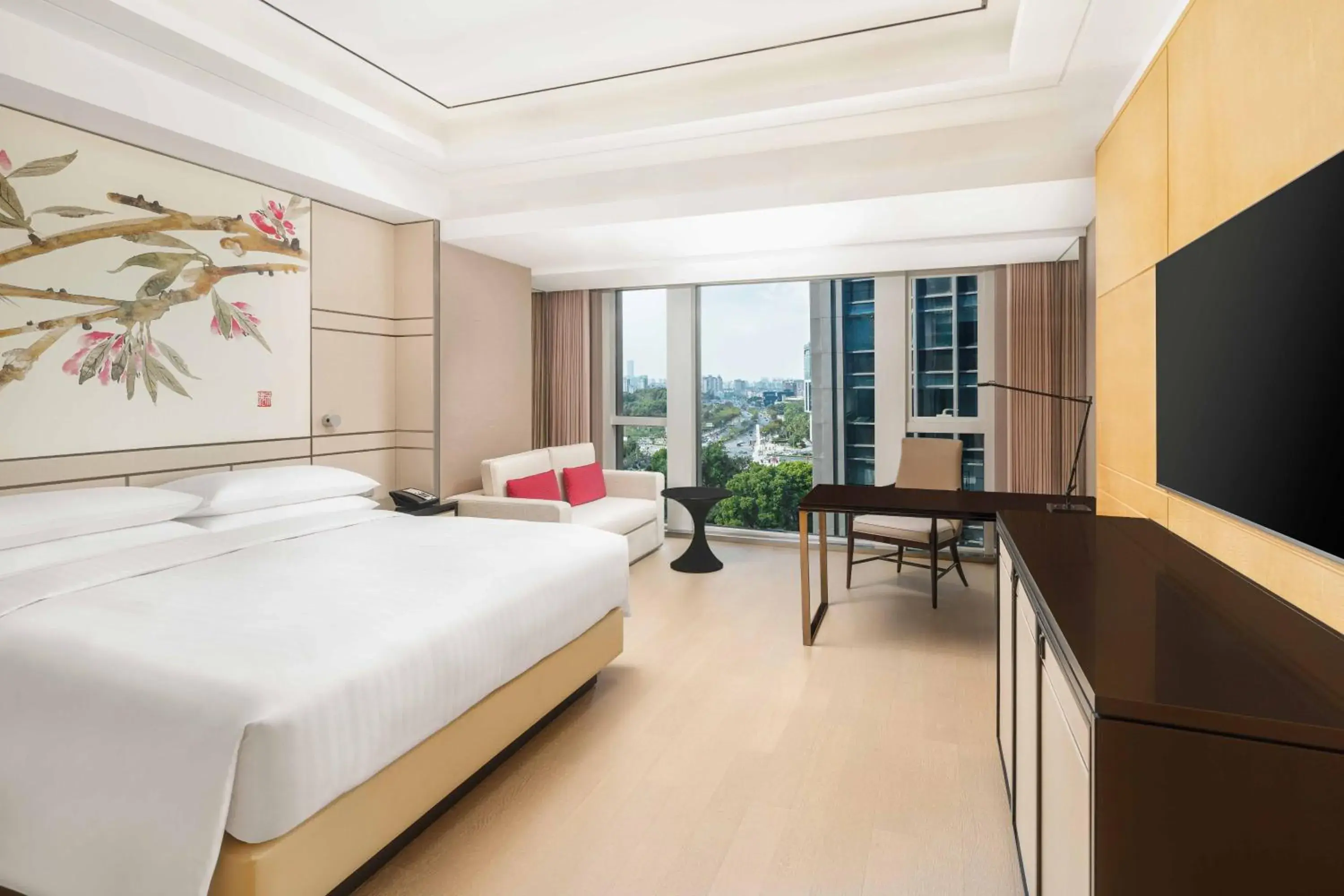 King Room in Shanghai Marriott Hotel Parkview King Room in Shanghai Marriott Hotel Parkview