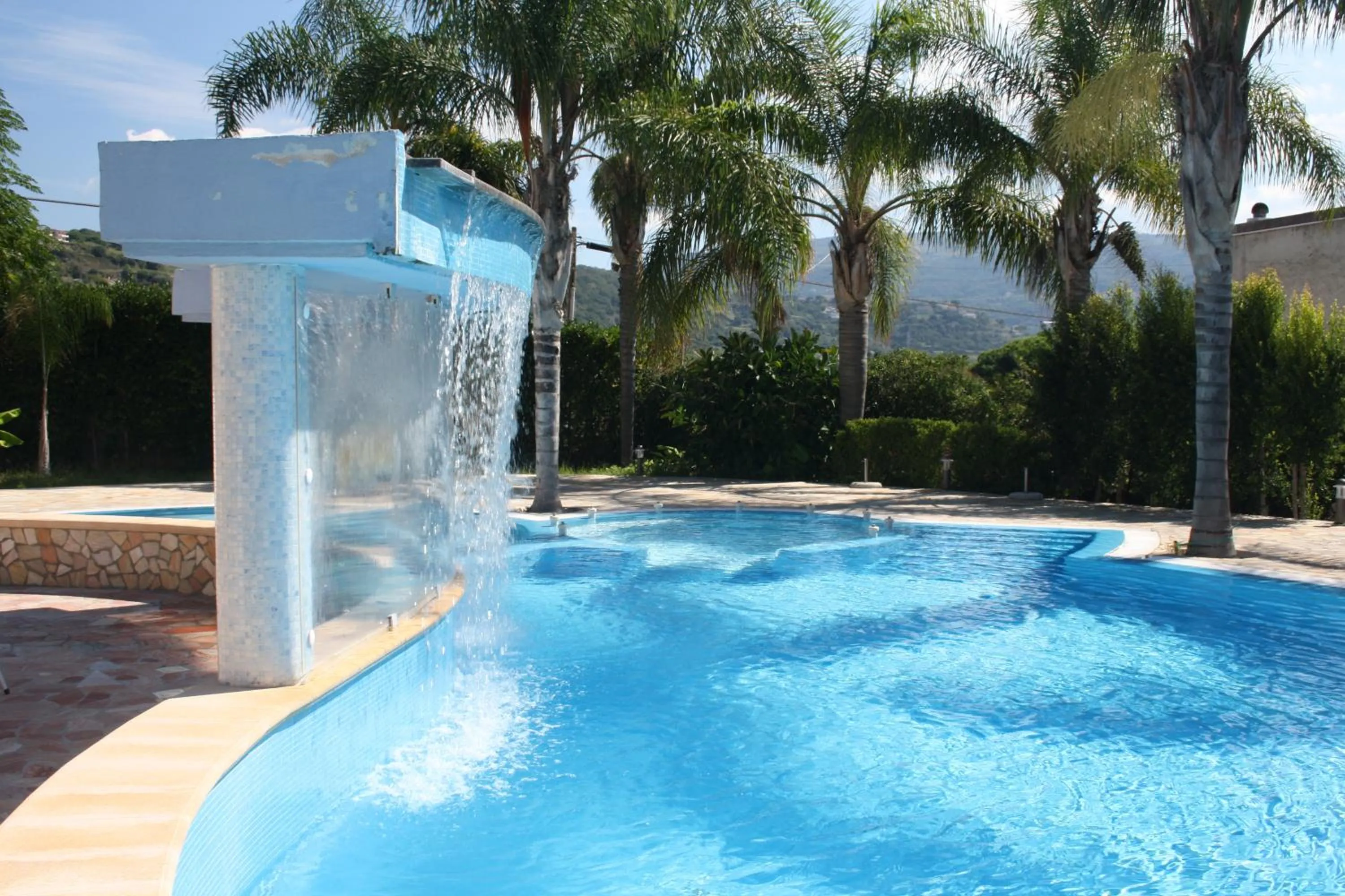Pool view in Residence Hotel La Taverna