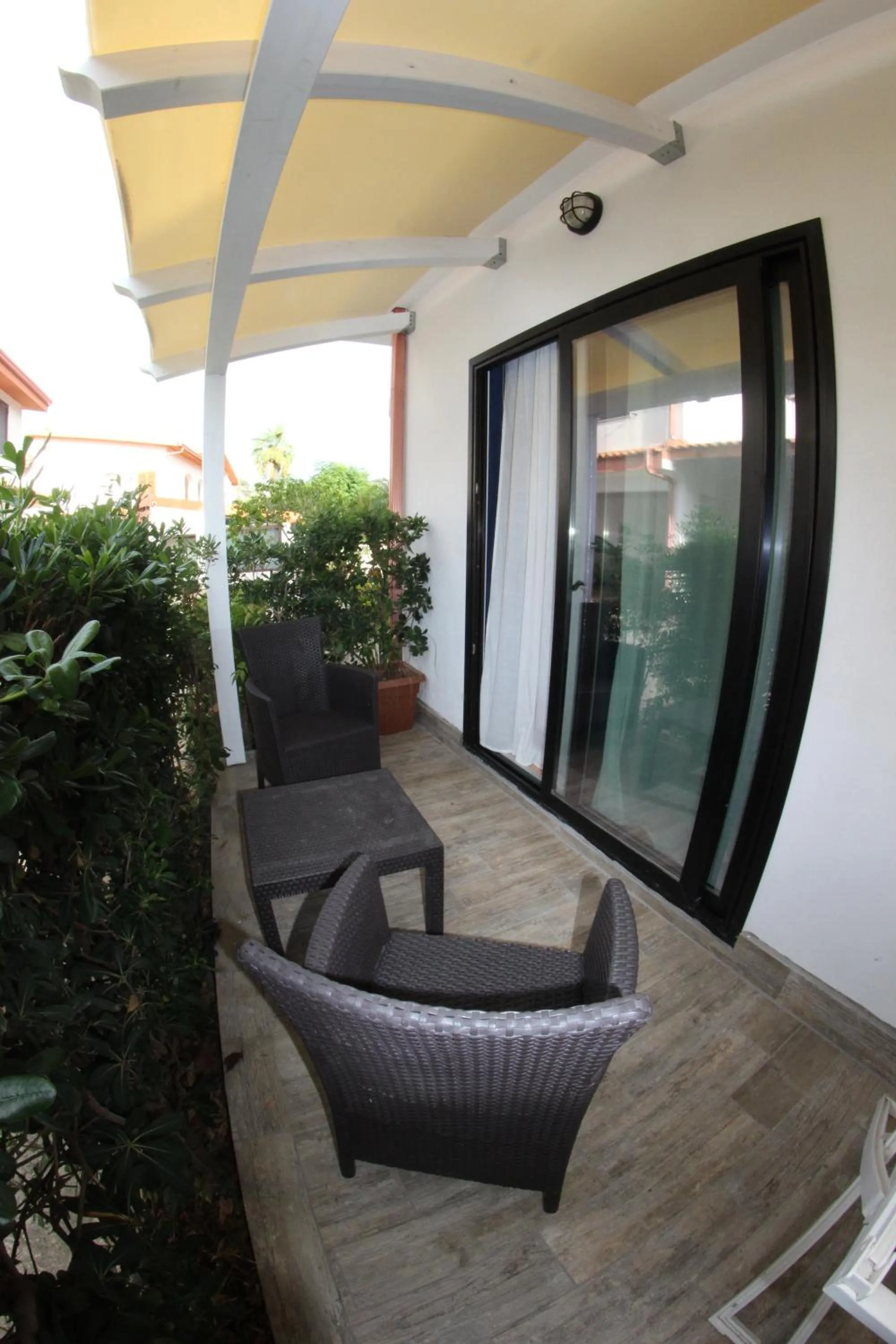 Balcony/Terrace in Residence Hotel La Taverna