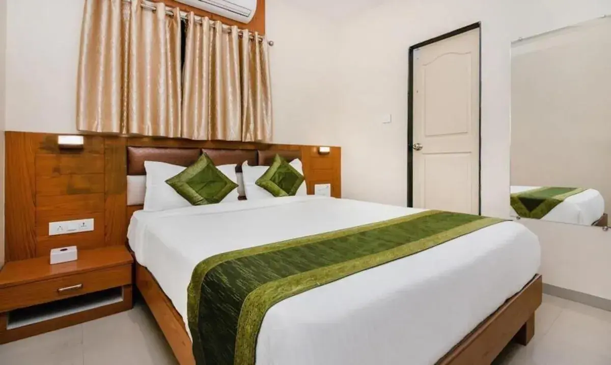 Bed in Hotel Volga Plaza Bed in Hotel Volga Plaza