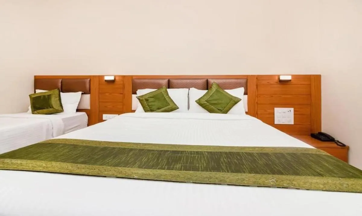 Bed in Hotel Volga Plaza