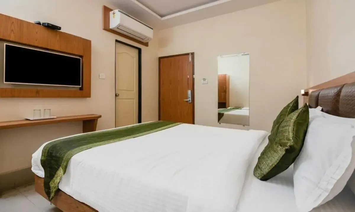 Bed in Hotel Volga Plaza Bed in Hotel Volga Plaza