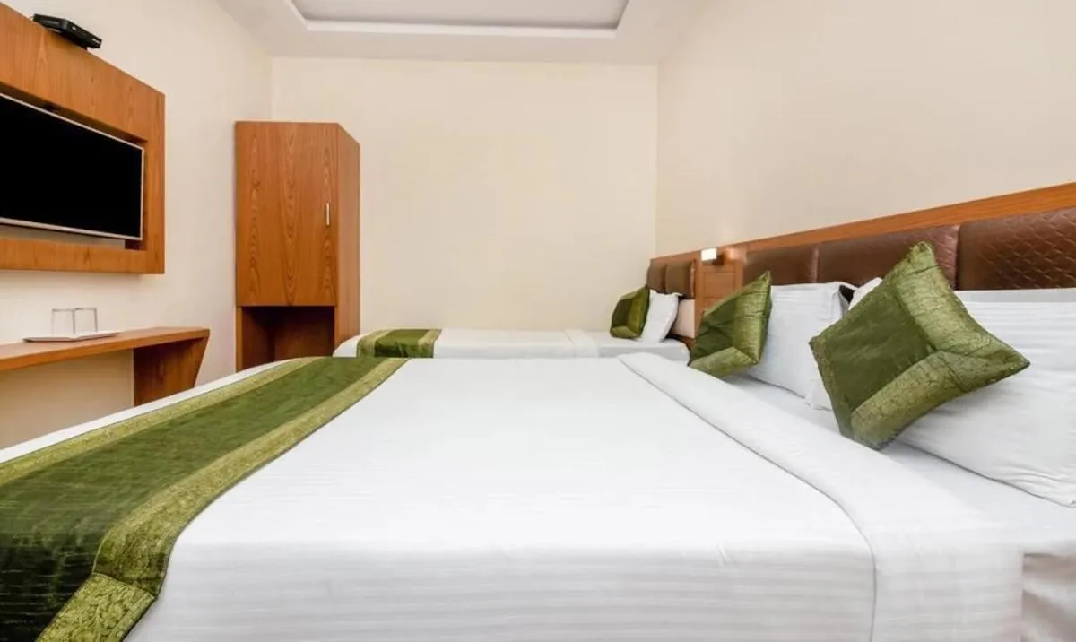 Bed in Hotel Volga Plaza