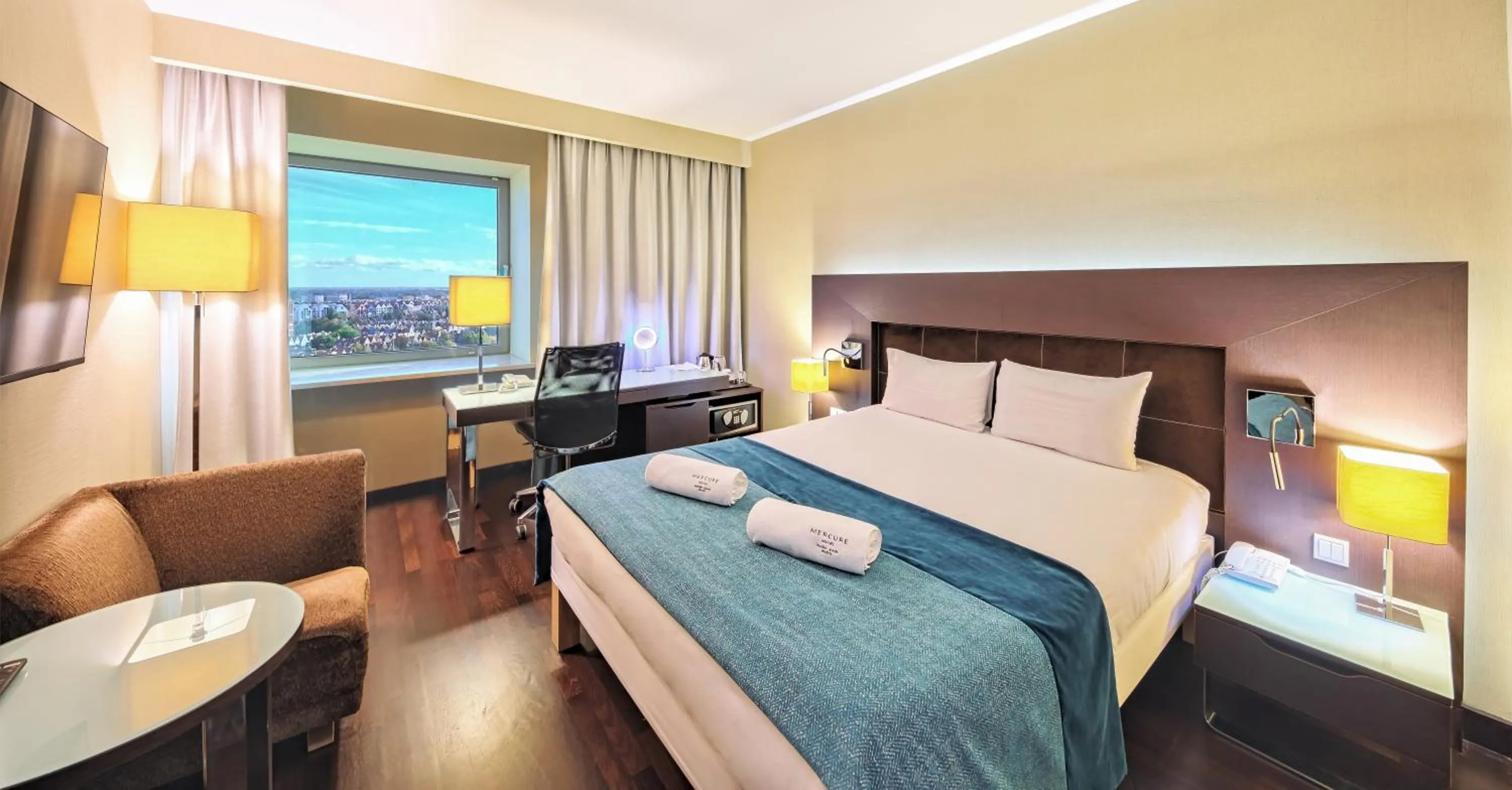 Bed in Mercure Gdańsk Stare Miasto