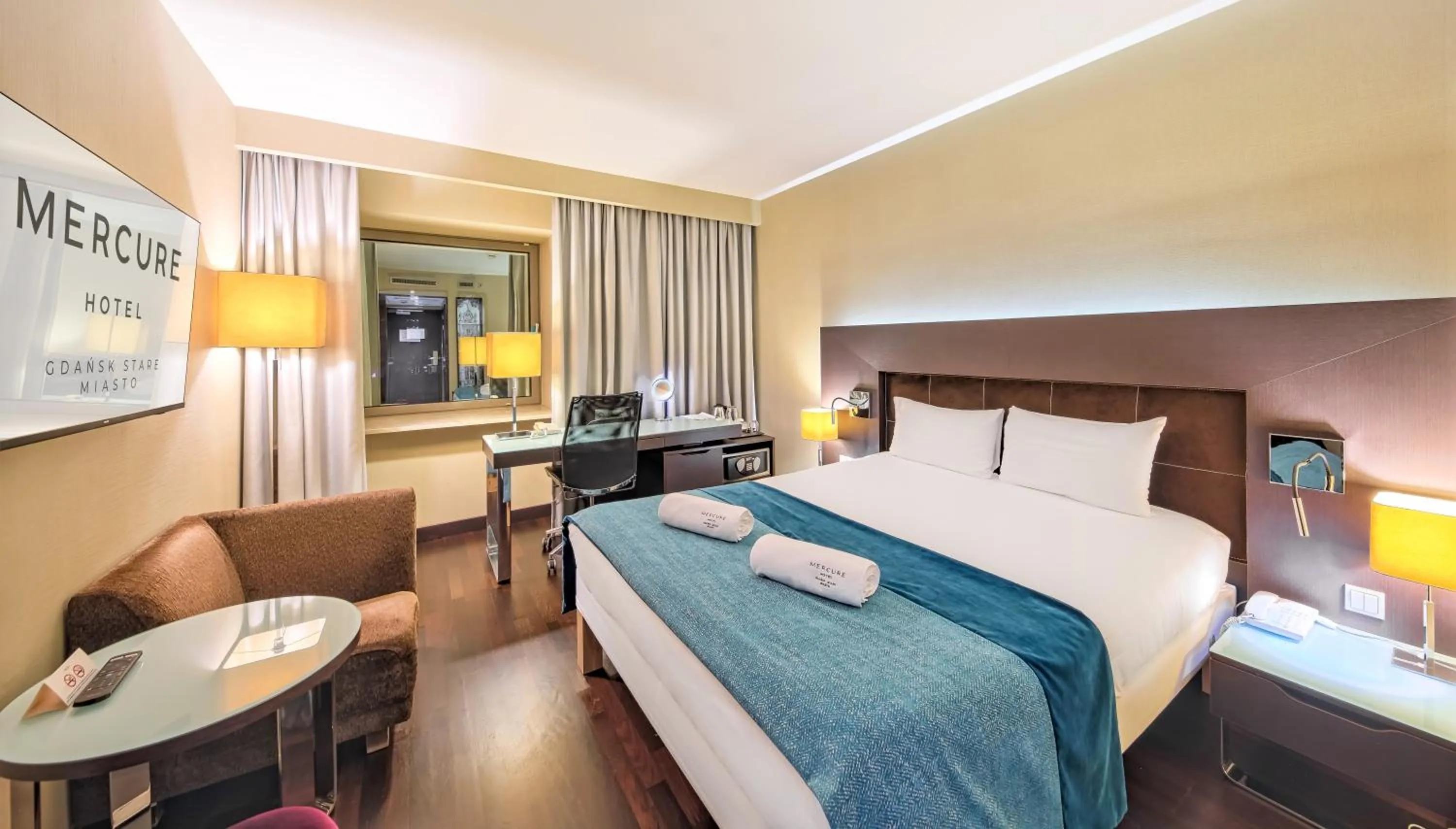 Bed in Mercure Gdańsk Stare Miasto