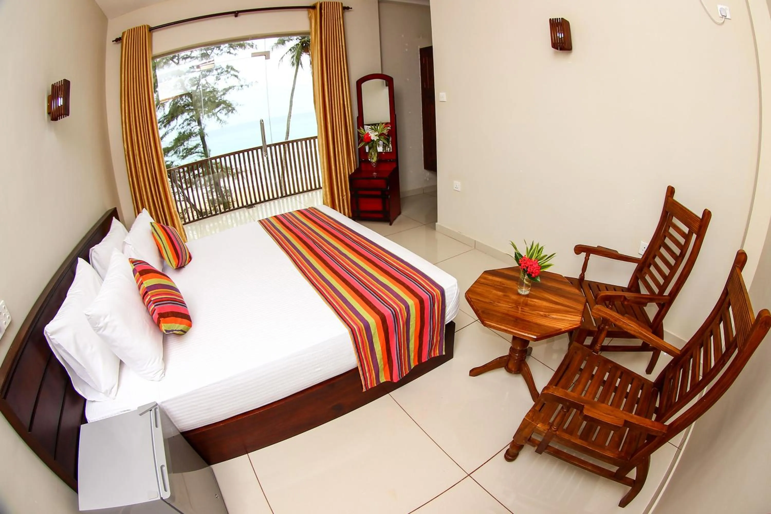 Bed in Dickwella Beach