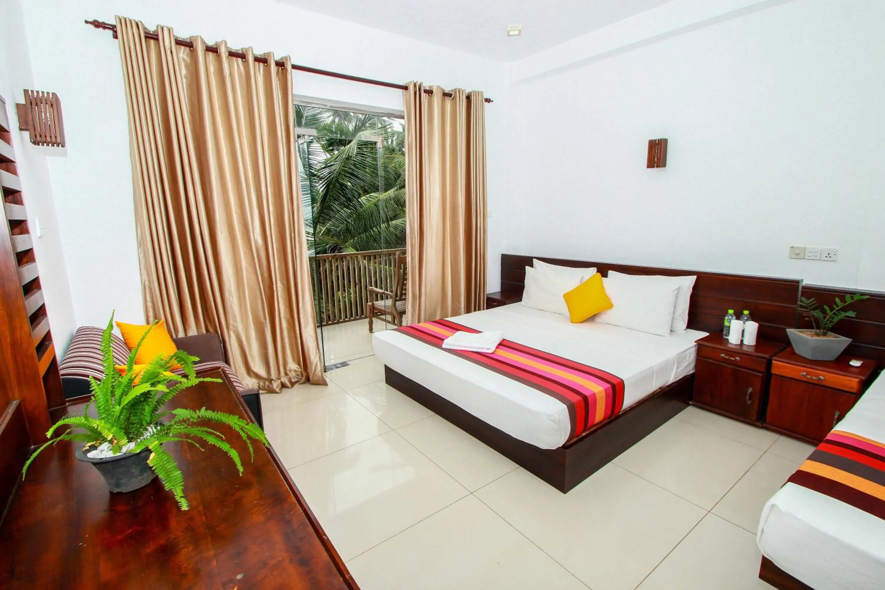 Bed in Dickwella Beach