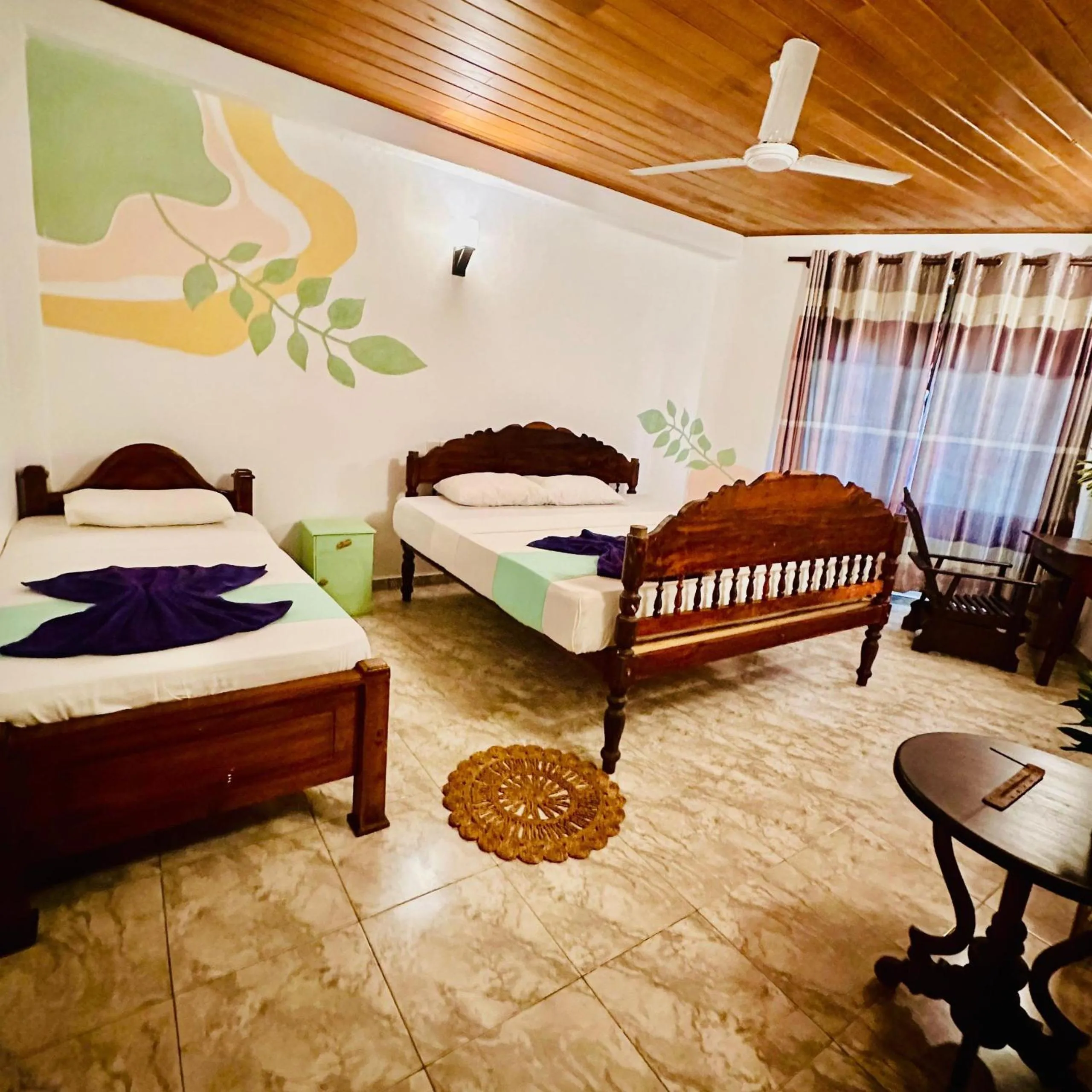 Bed in Dickwella Beach