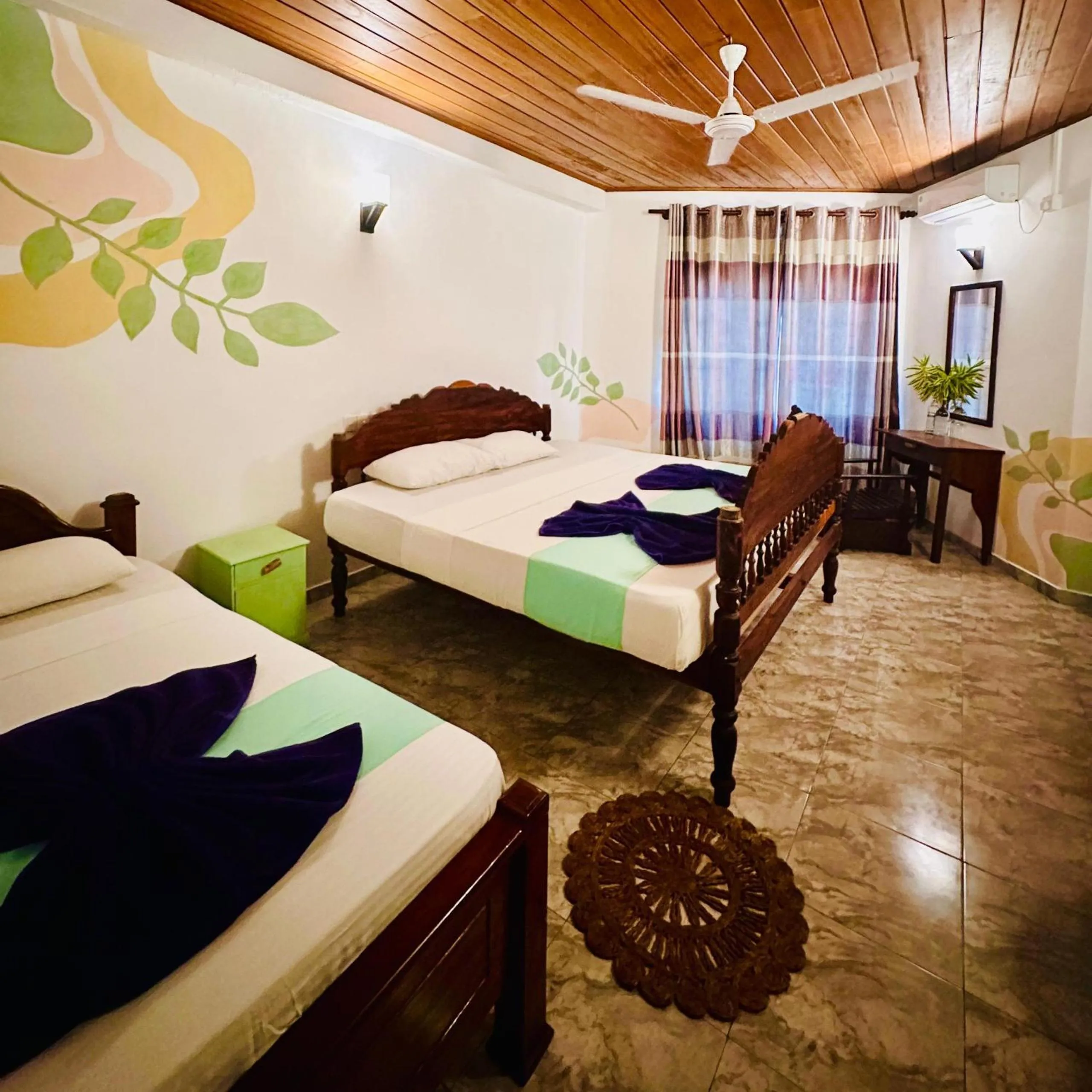 Bed in Dickwella Beach