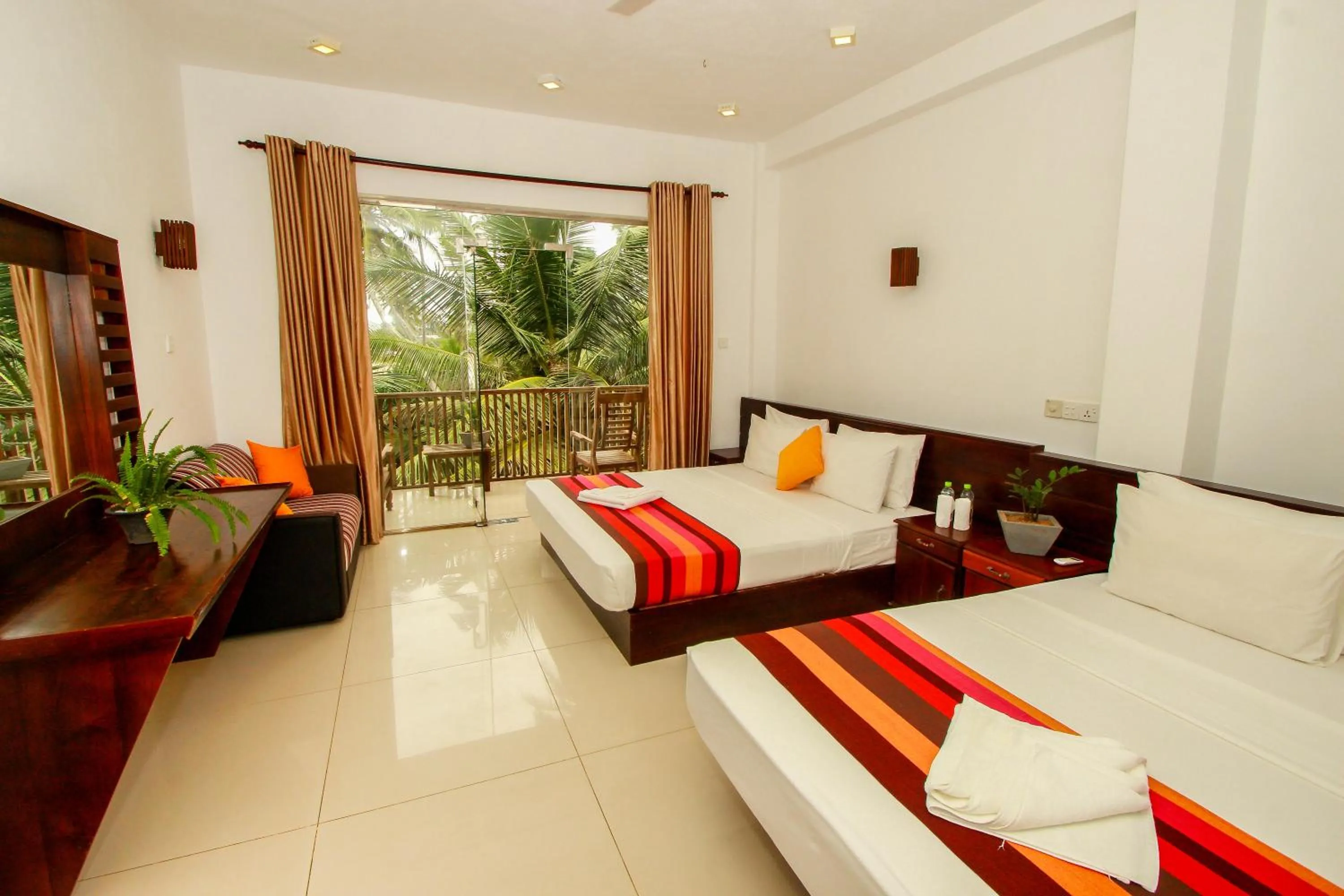 Bed in Dickwella Beach