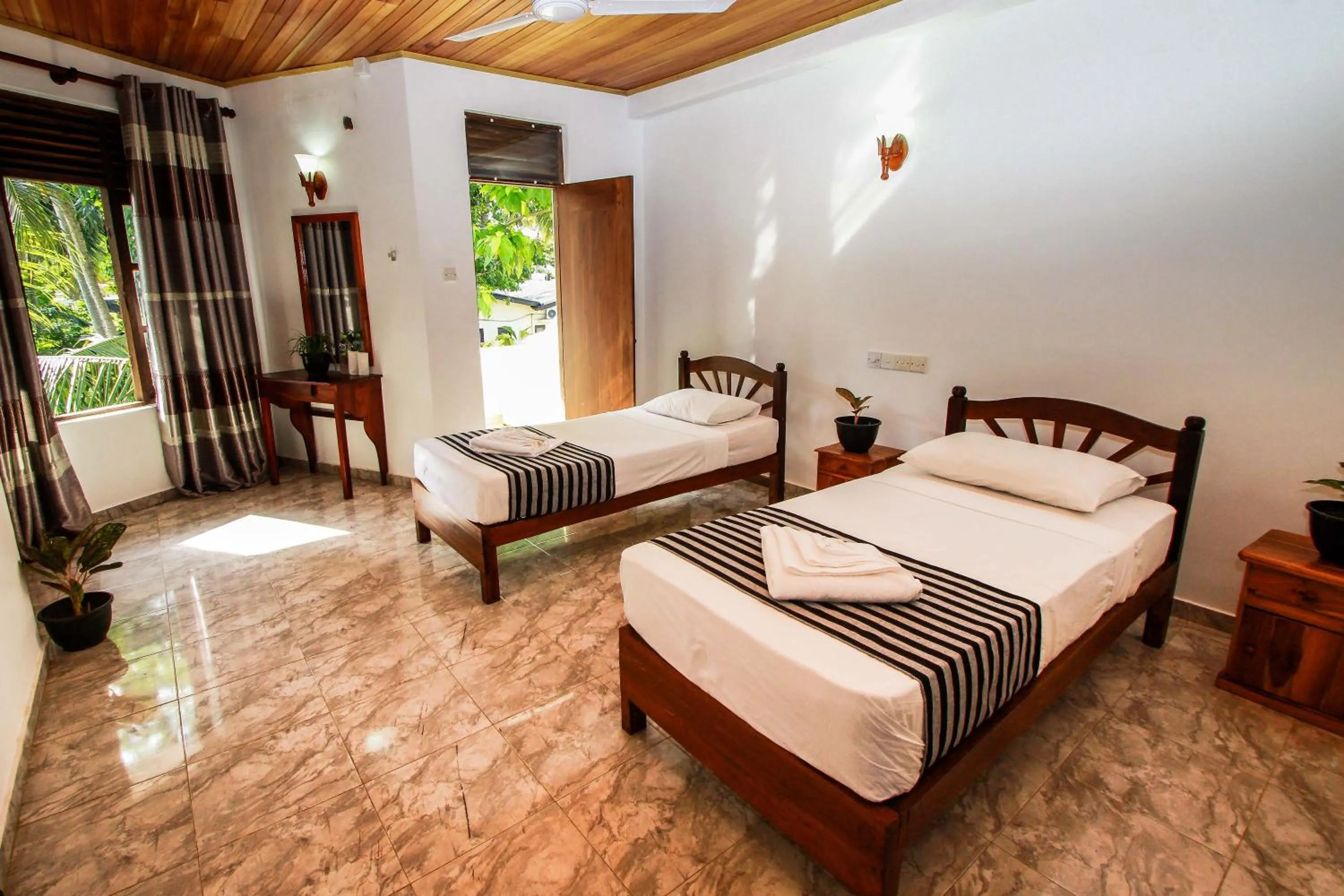 Bed in Dickwella Beach