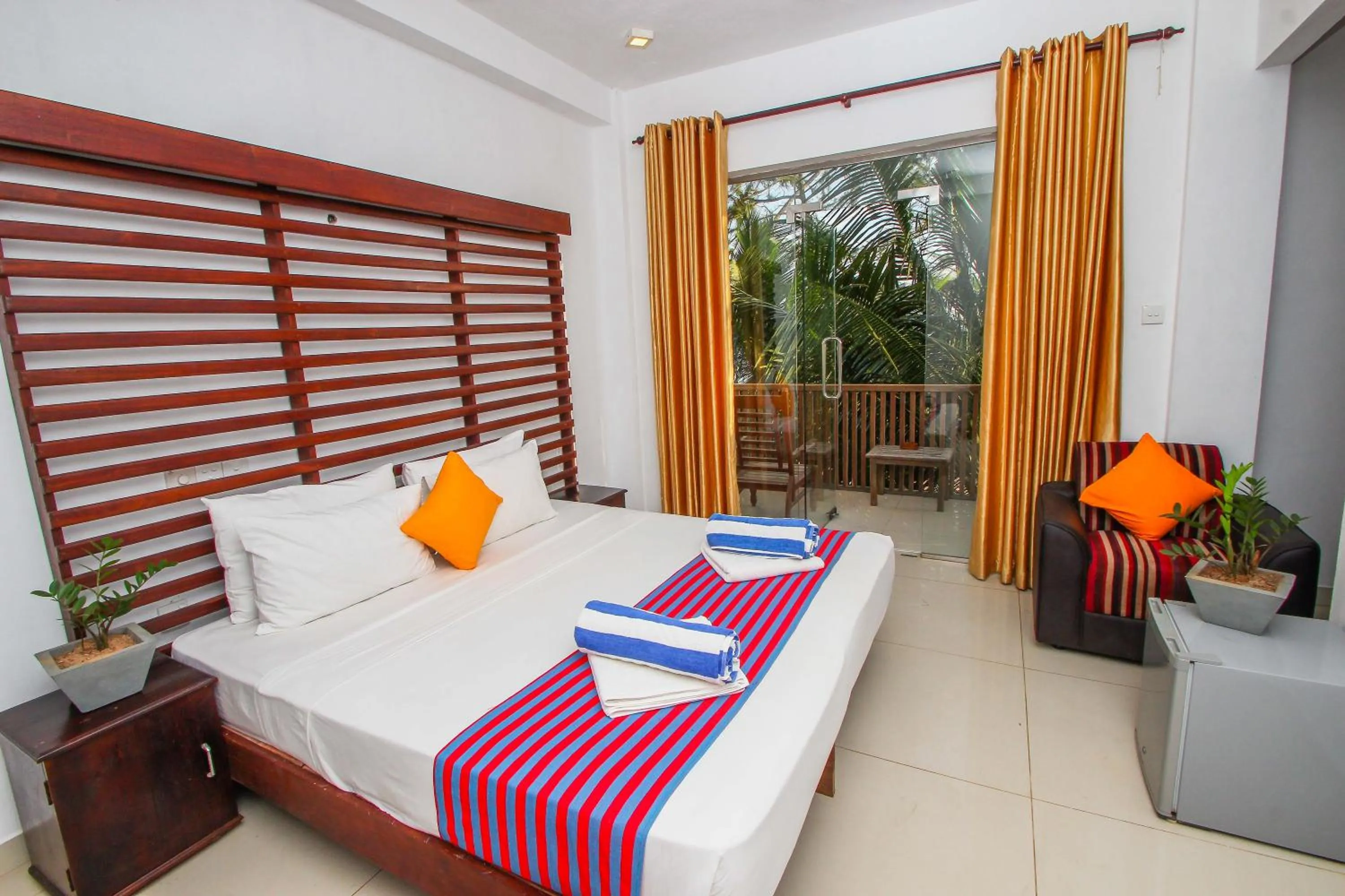 Bed in Dickwella Beach