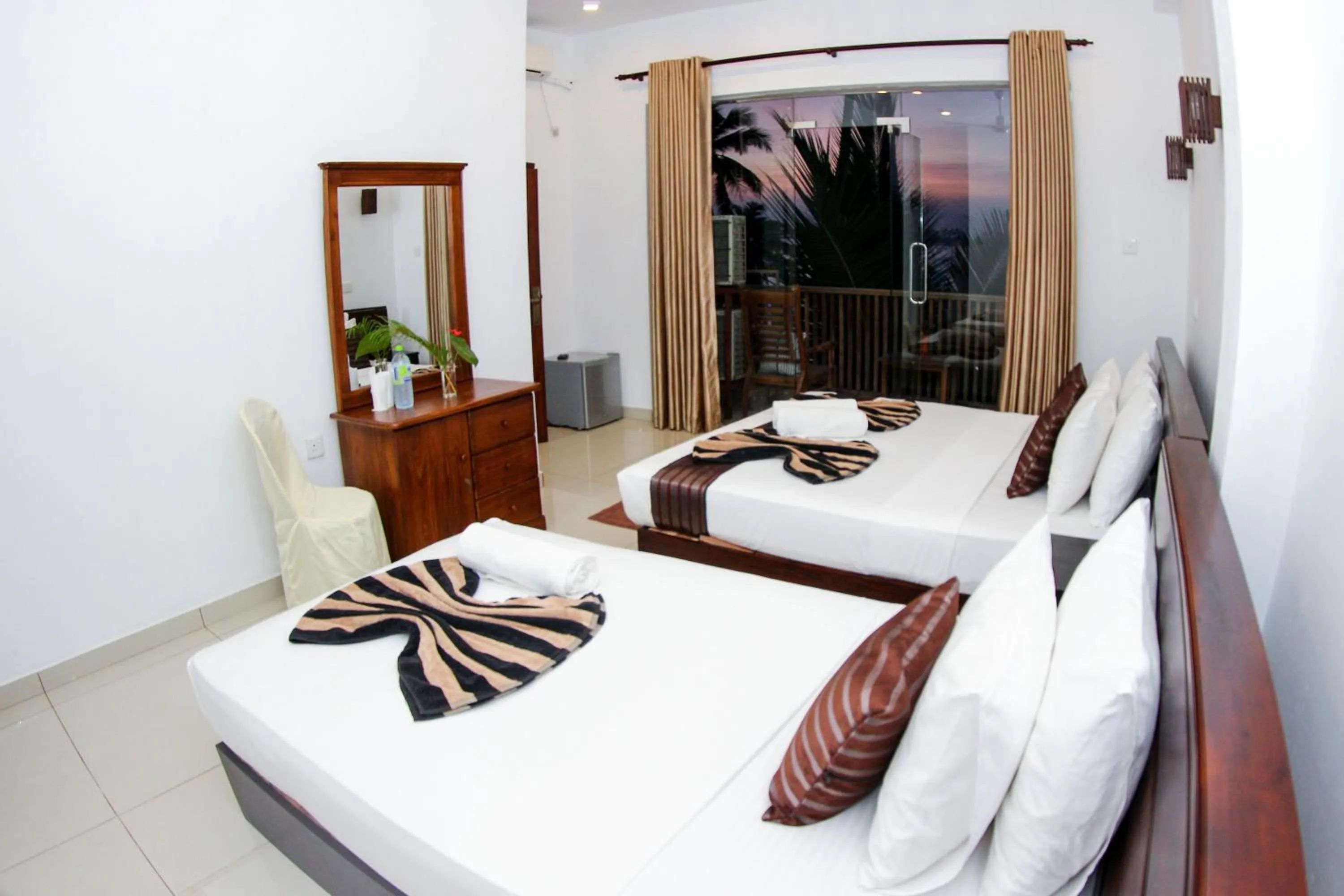 Bed in Dickwella Beach