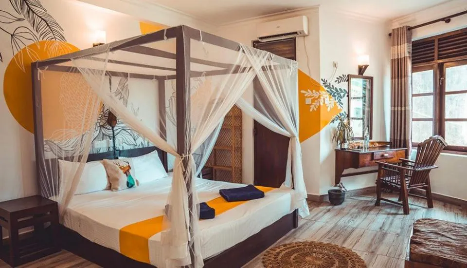 Bed in Dickwella Beach