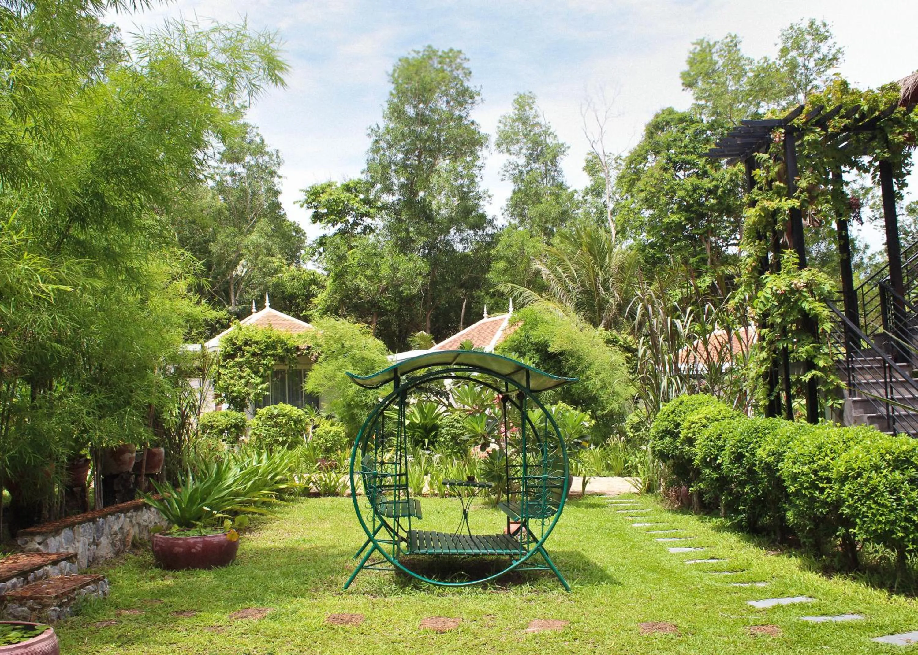 Garden in Sabbay Kep