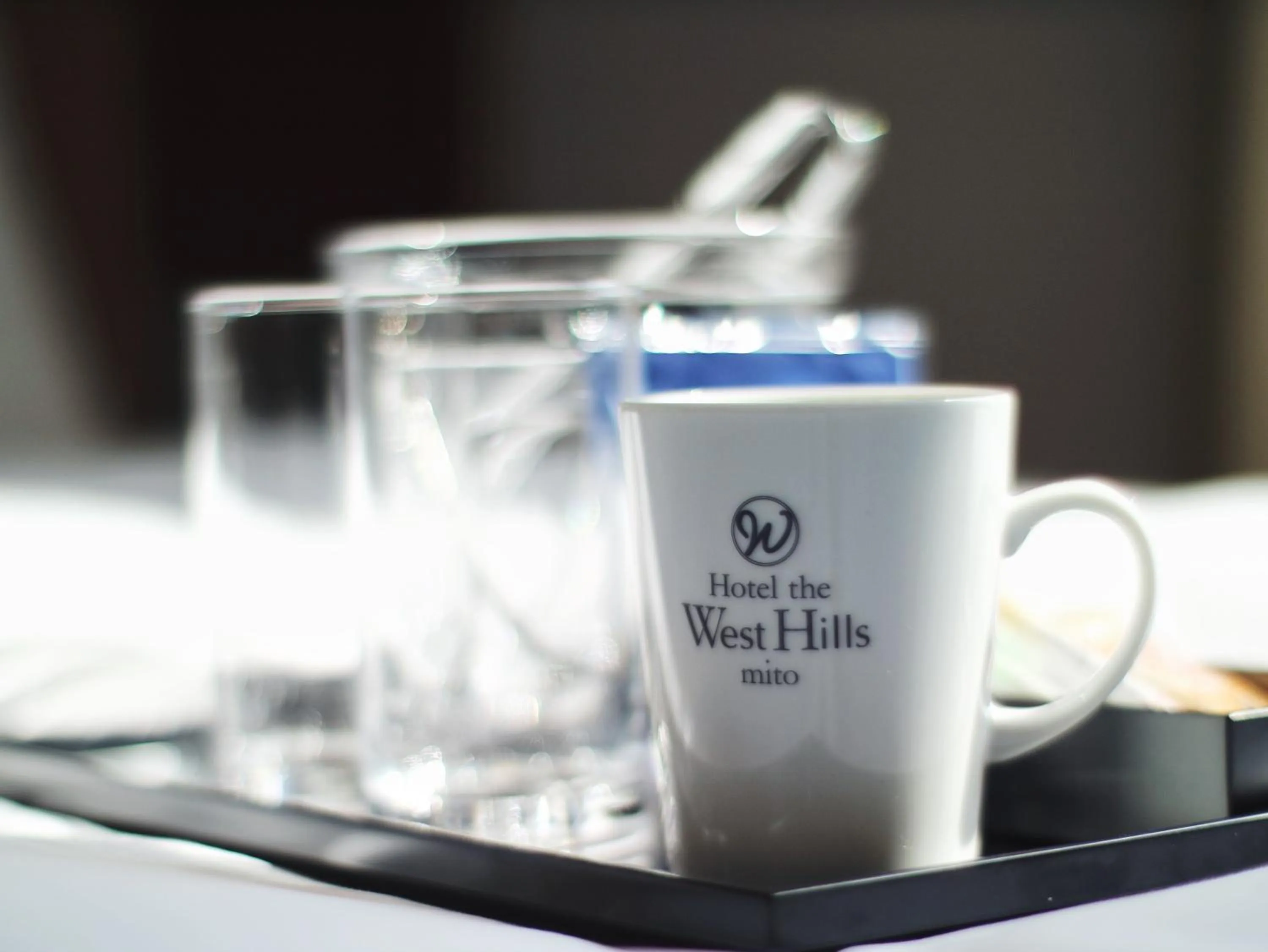 Coffee/tea facilities in Hotel The West Hills Mito