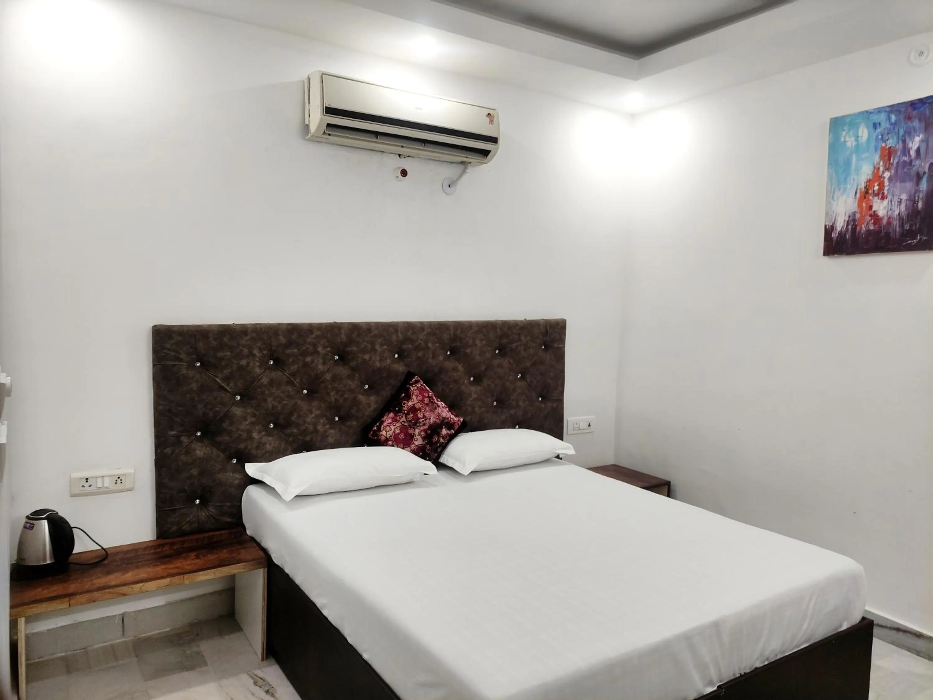 Bedroom, Bed in Shanti Residency
