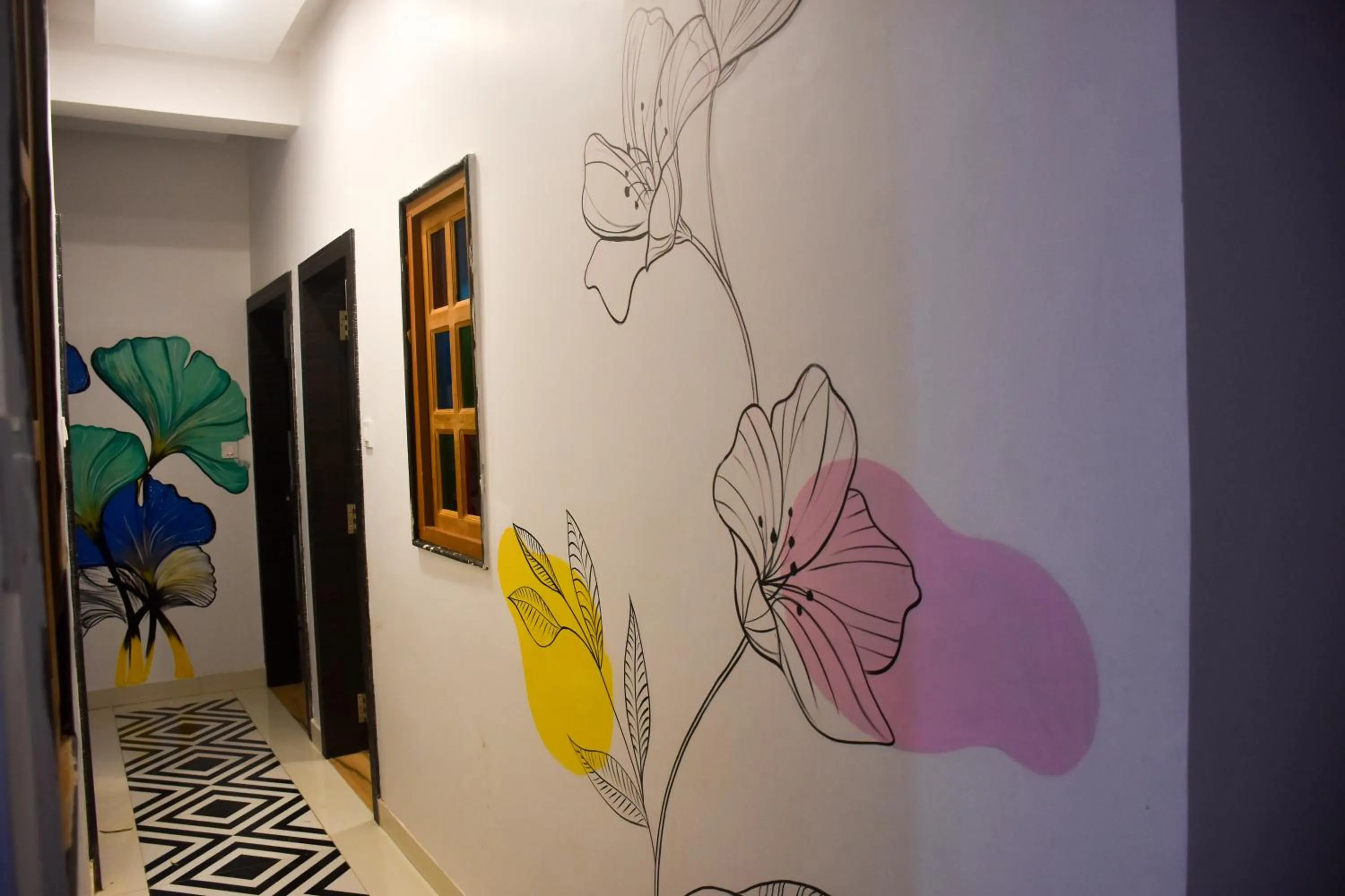 Decorative detail in Hotel Lake Bridge