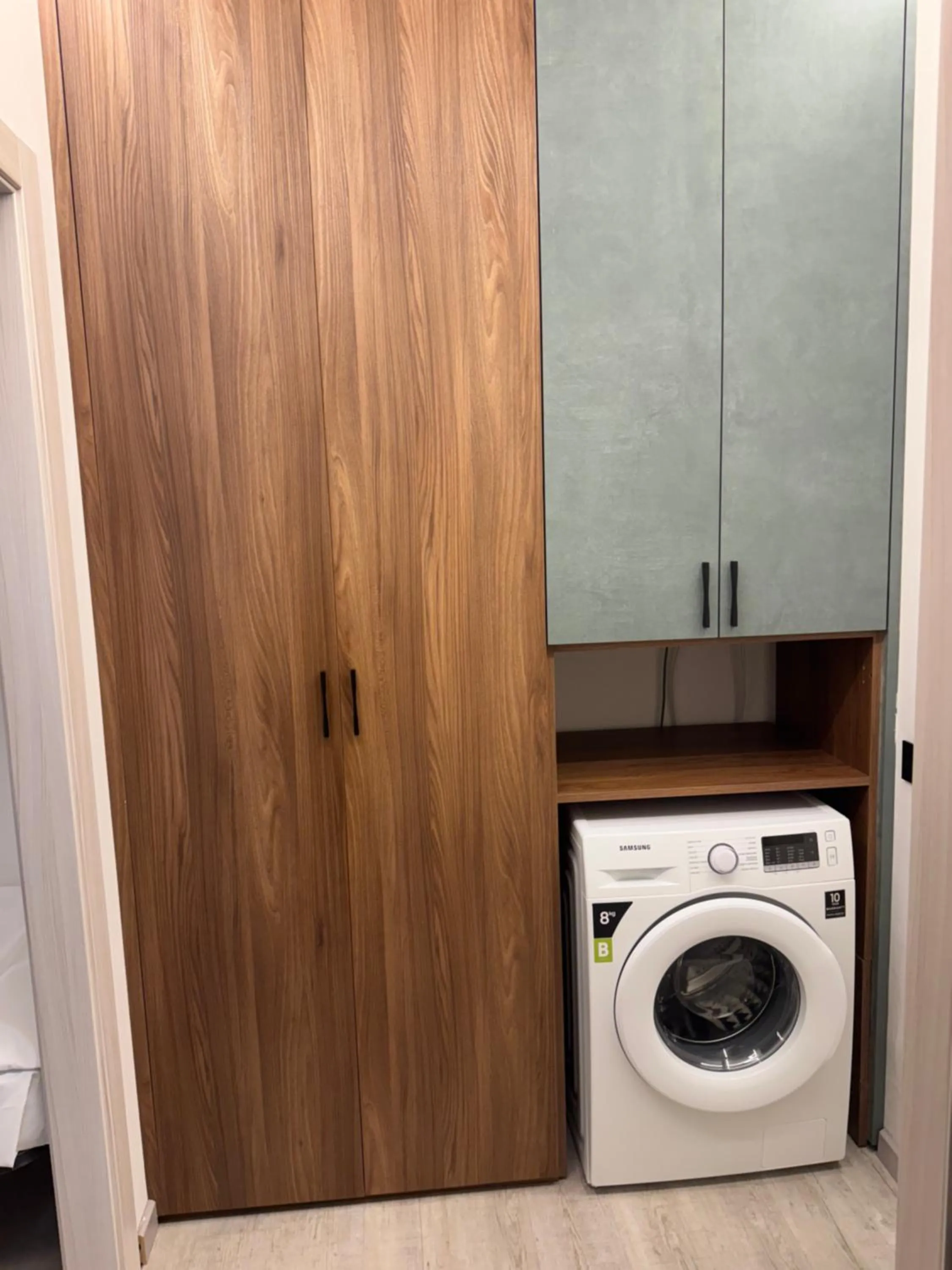 washing machine in Corte Ongaro Hotel