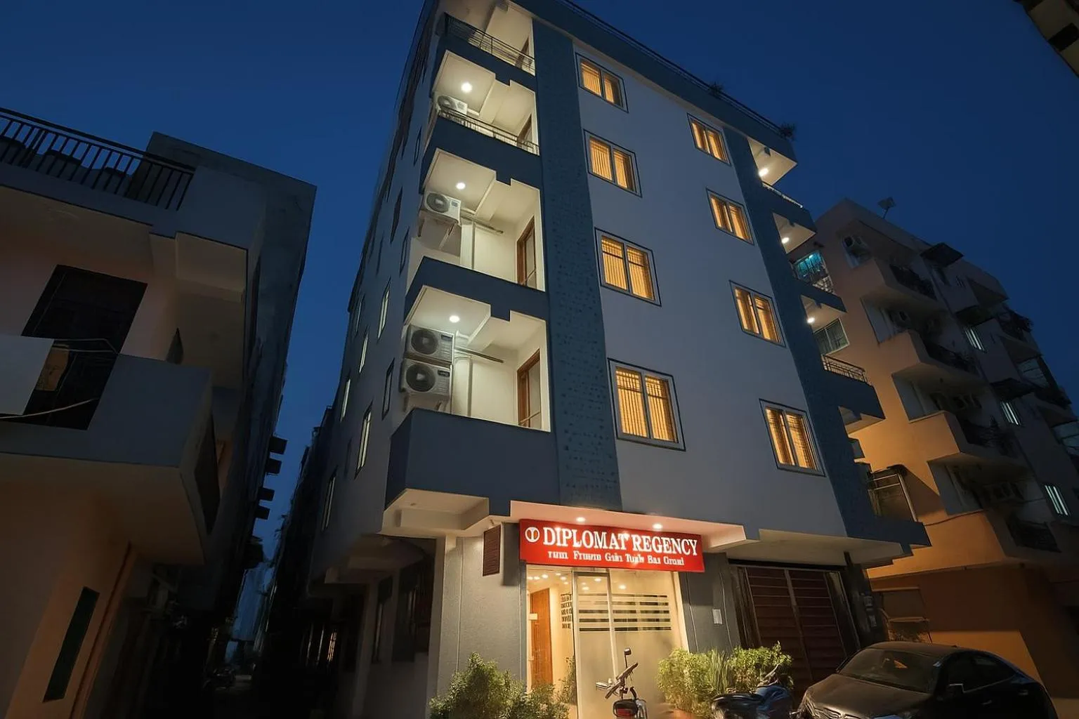 Facade/entrance in Diplomat Regency Yashobhoomi