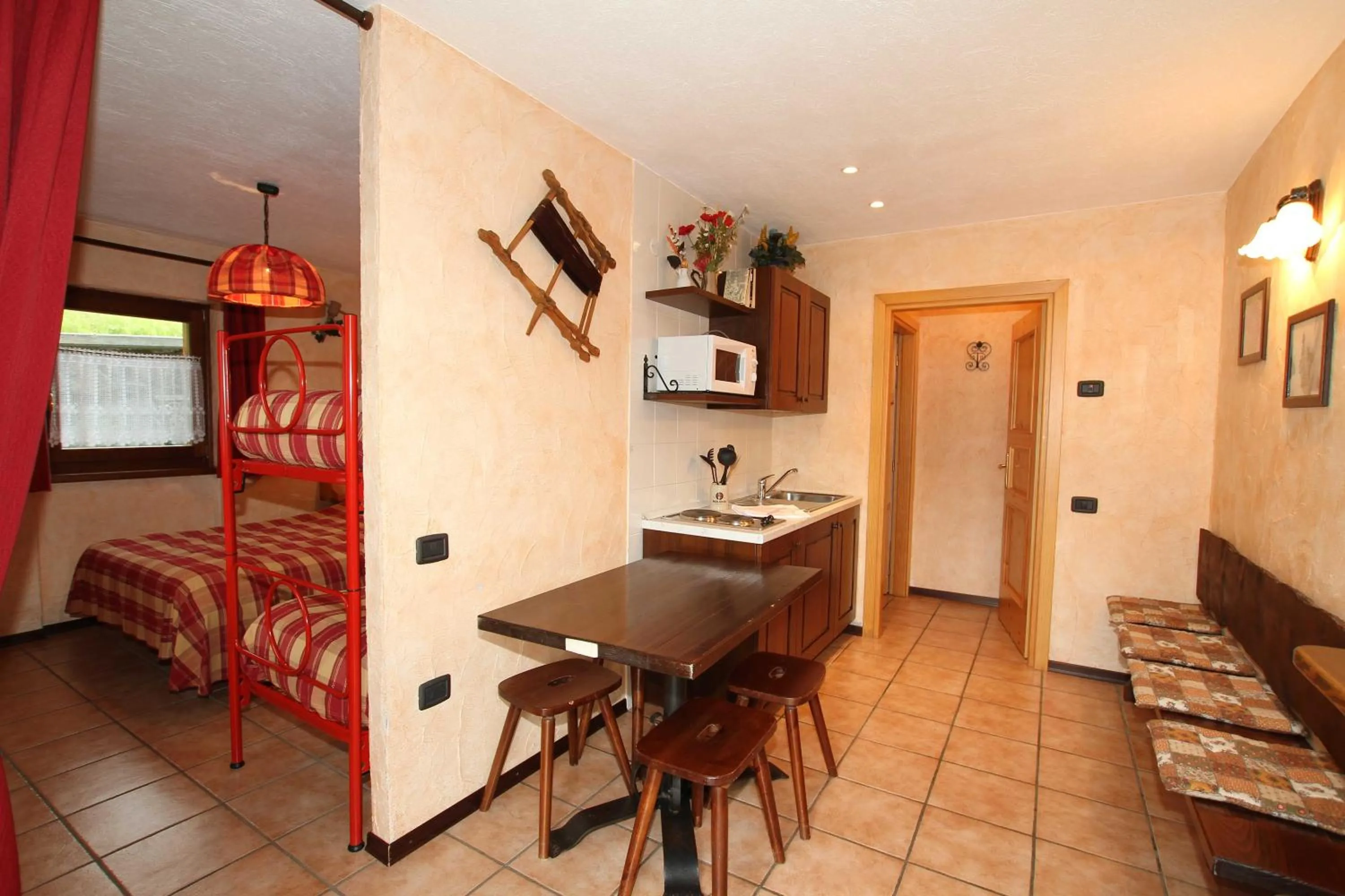 Kitchen or kitchenette, Bed in Residence Trompe-L'oeil