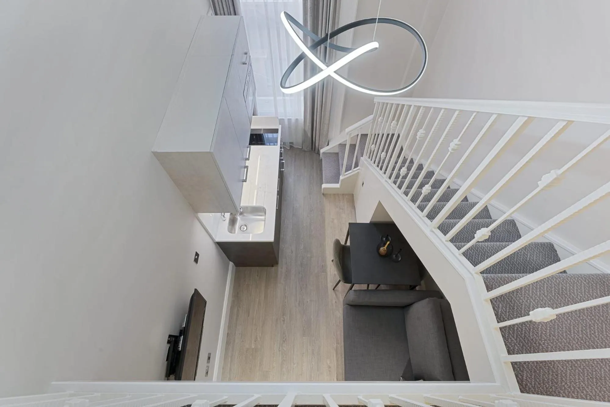 Living room in Cleveland Residences Kensington