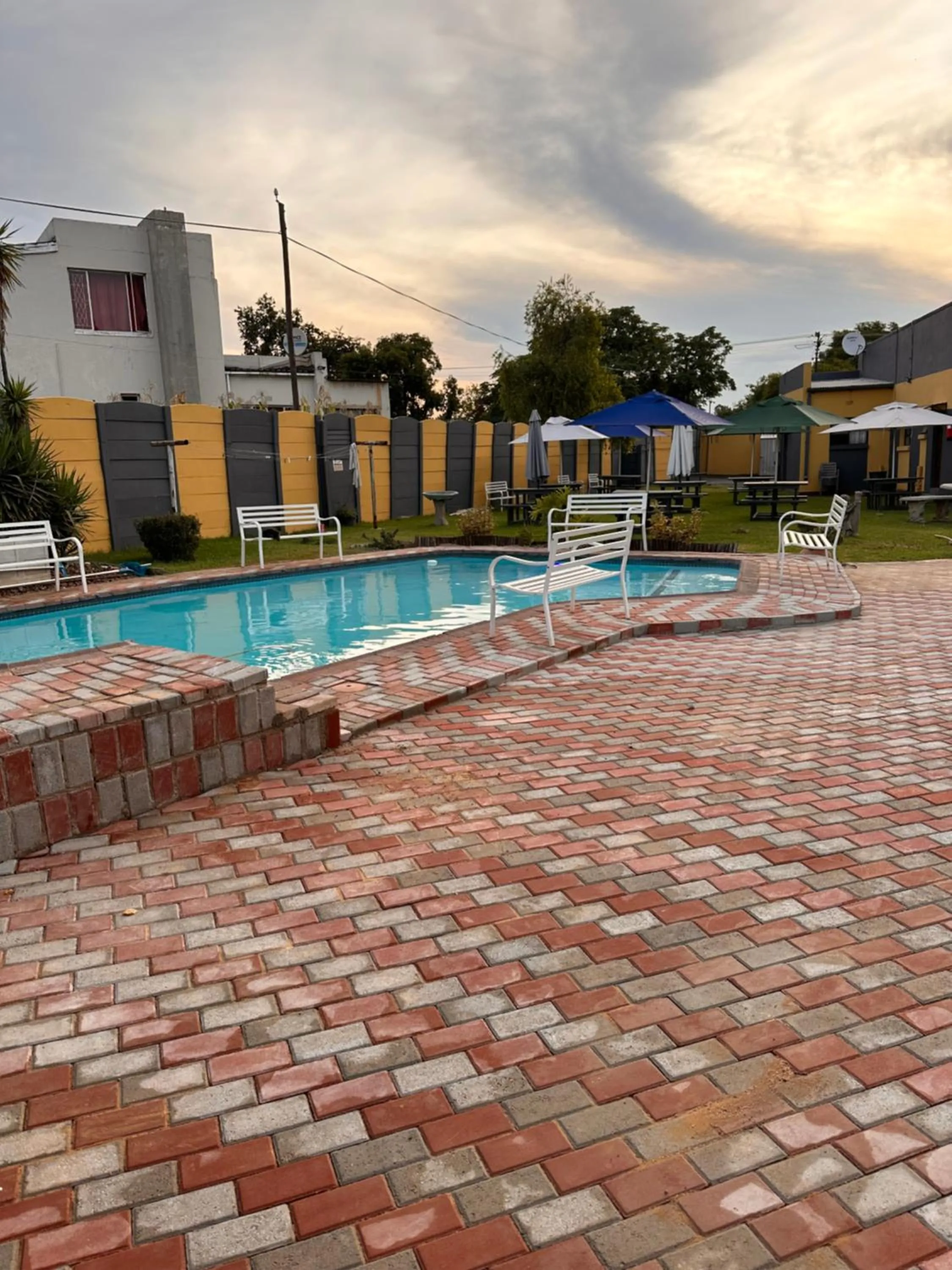 Pool view in Platinum Guest lodge Germiston