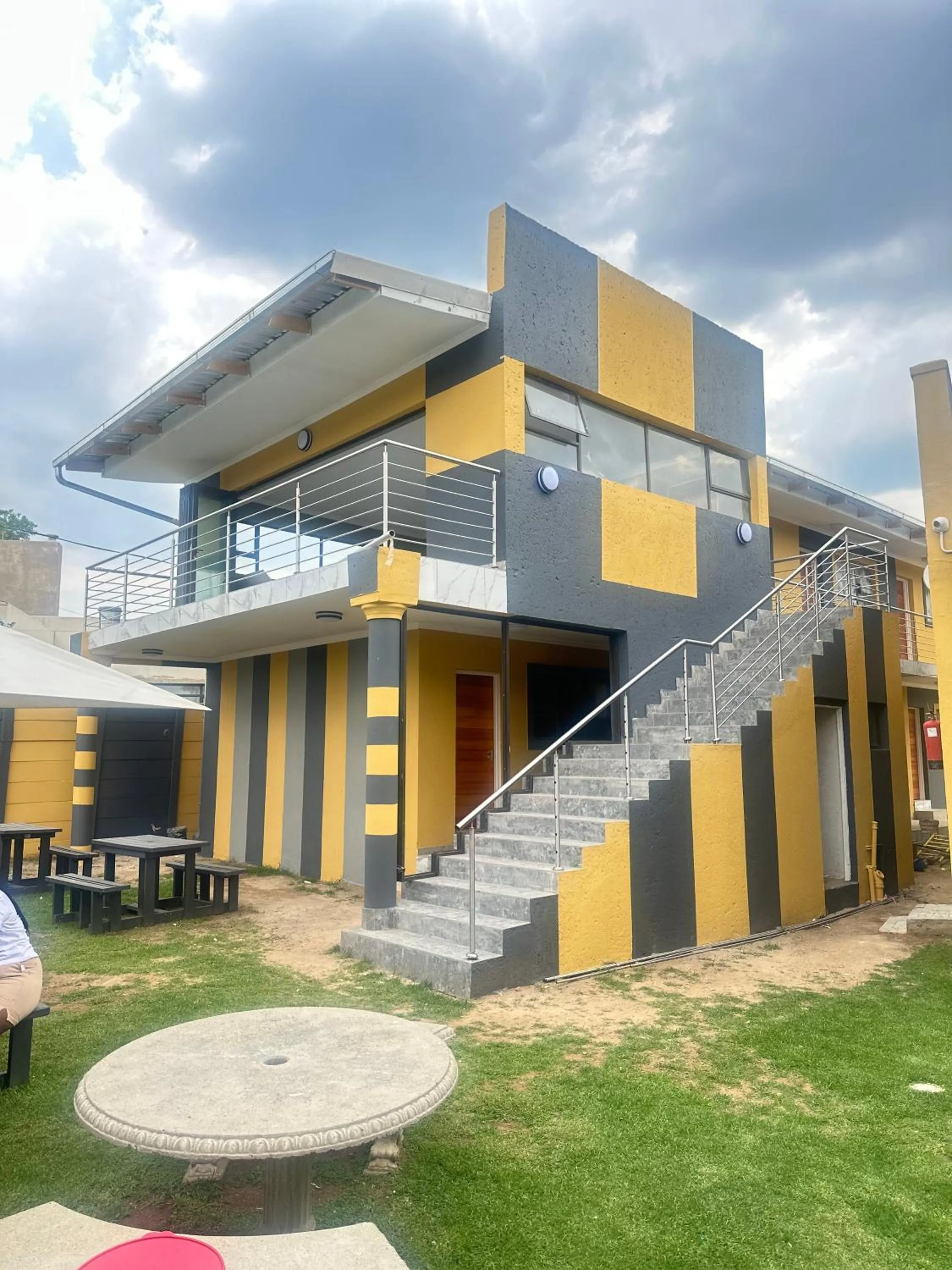 Property building in Platinum Guest lodge Germiston