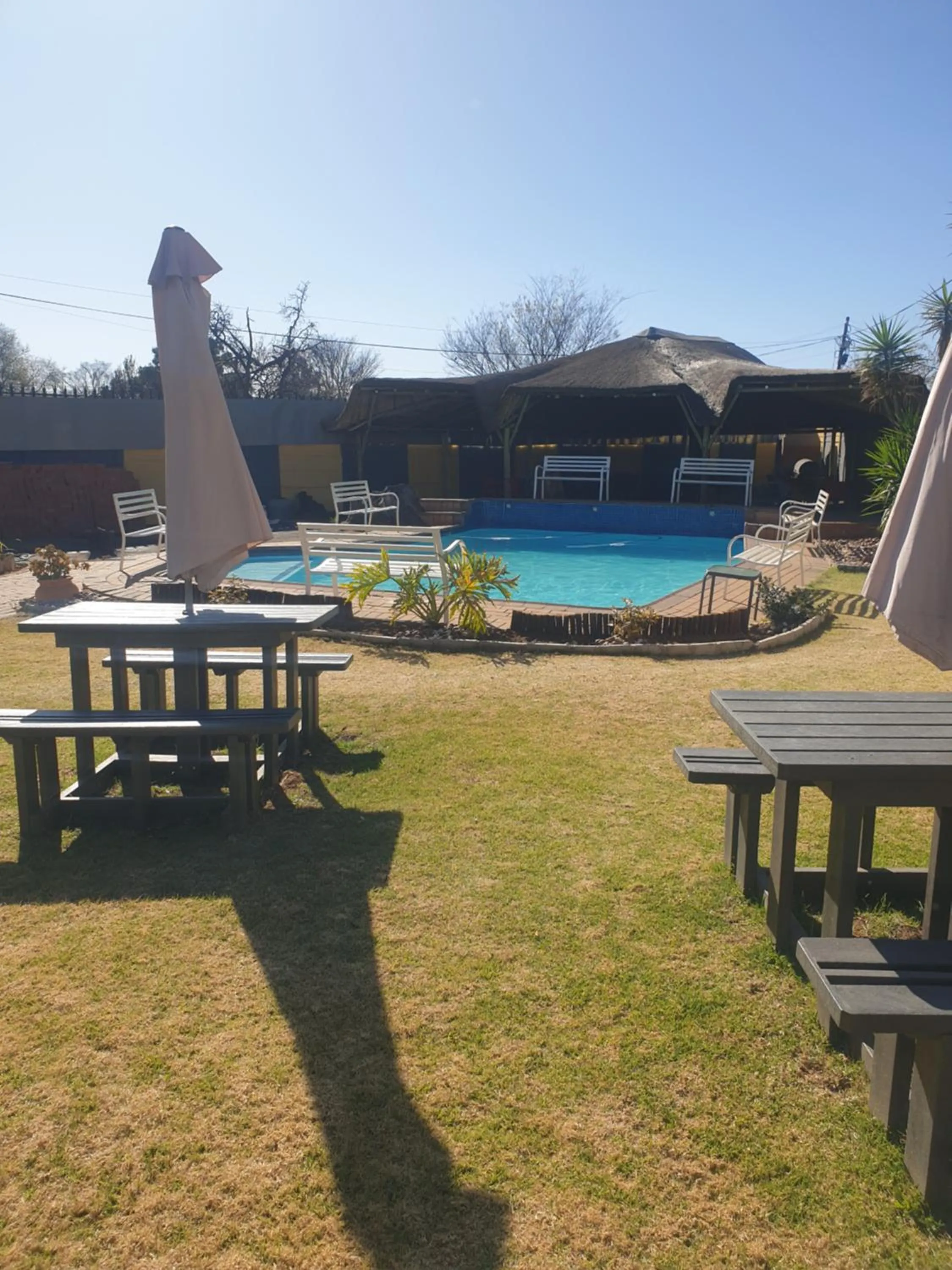 Pool view in Platinum Guest lodge Germiston