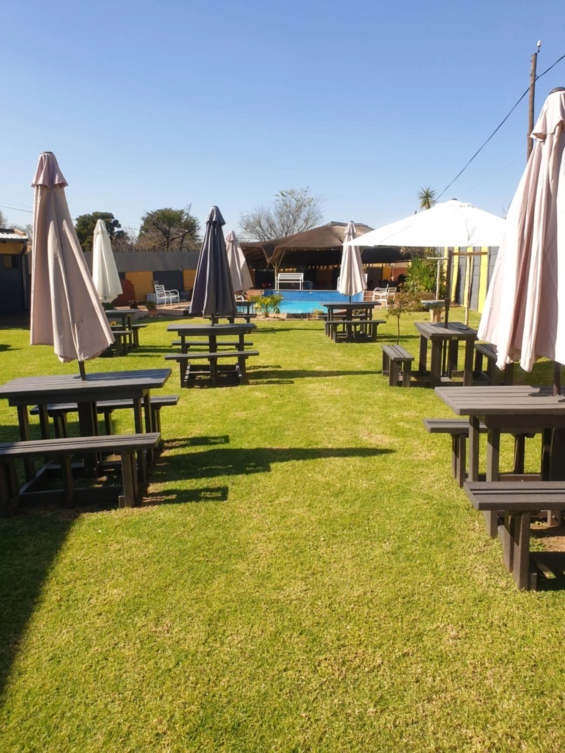 Garden in Platinum Guest lodge Germiston