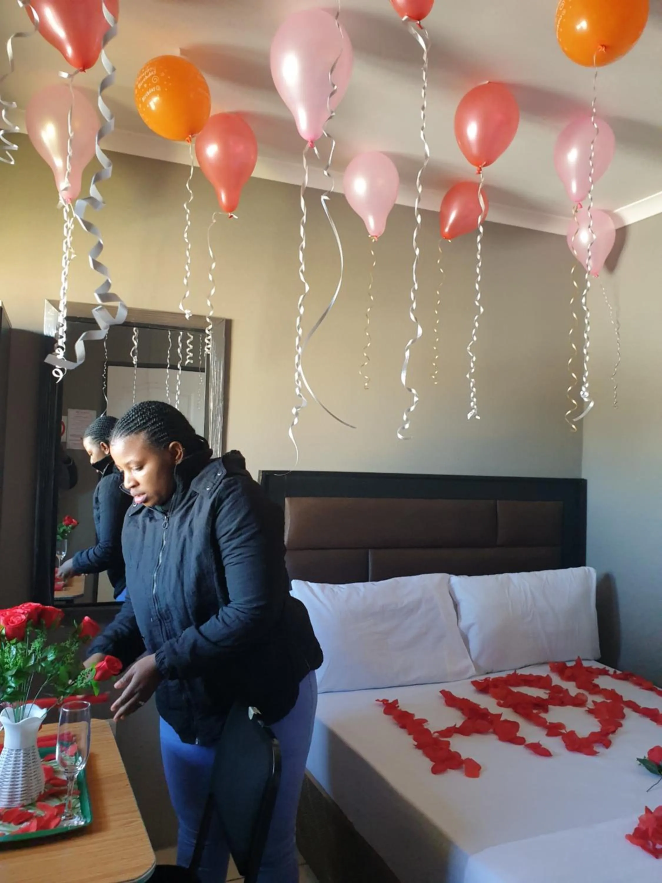 Bedroom, Bed in Platinum Guest lodge Germiston