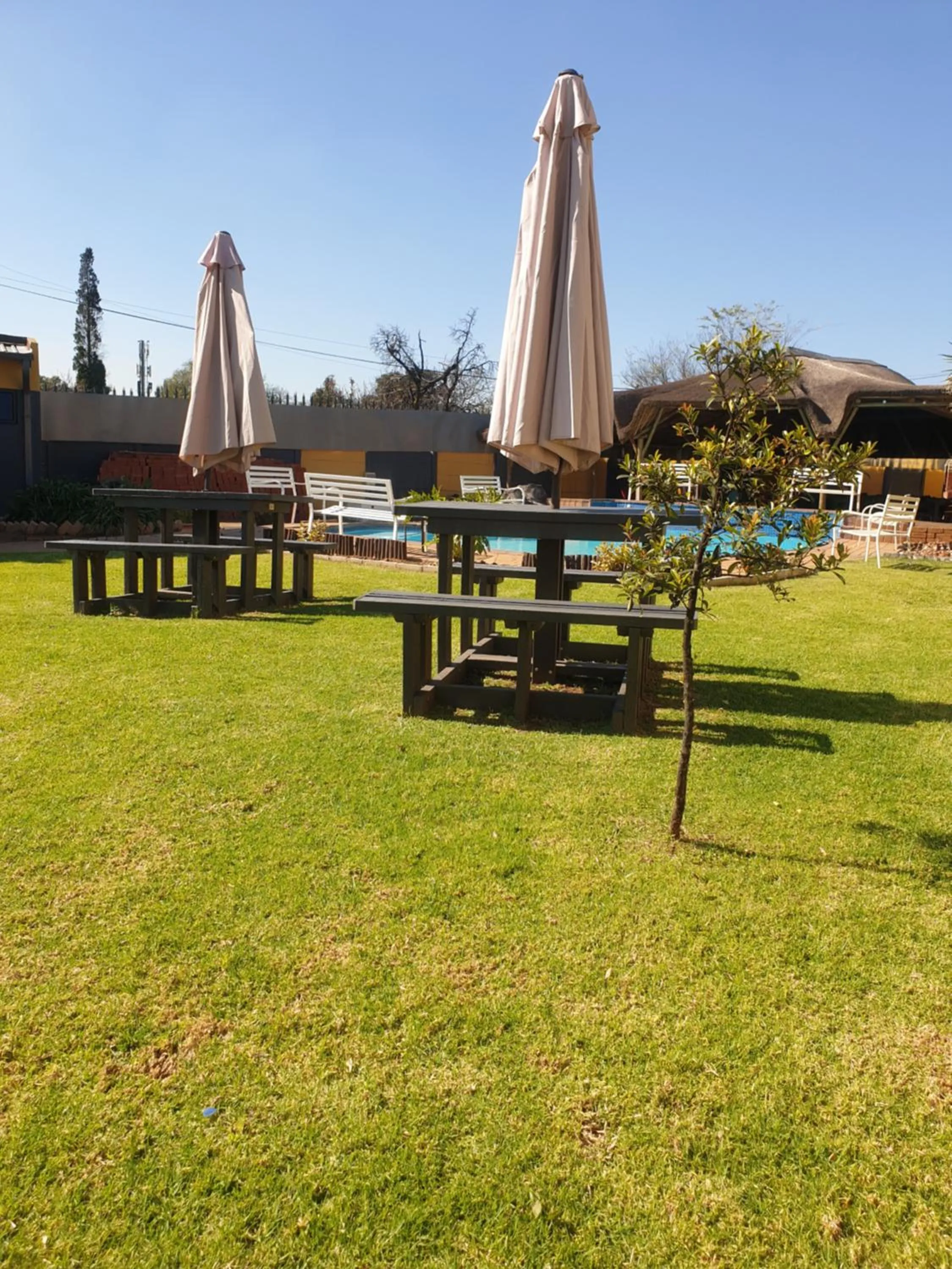 Patio in Platinum Guest lodge Germiston