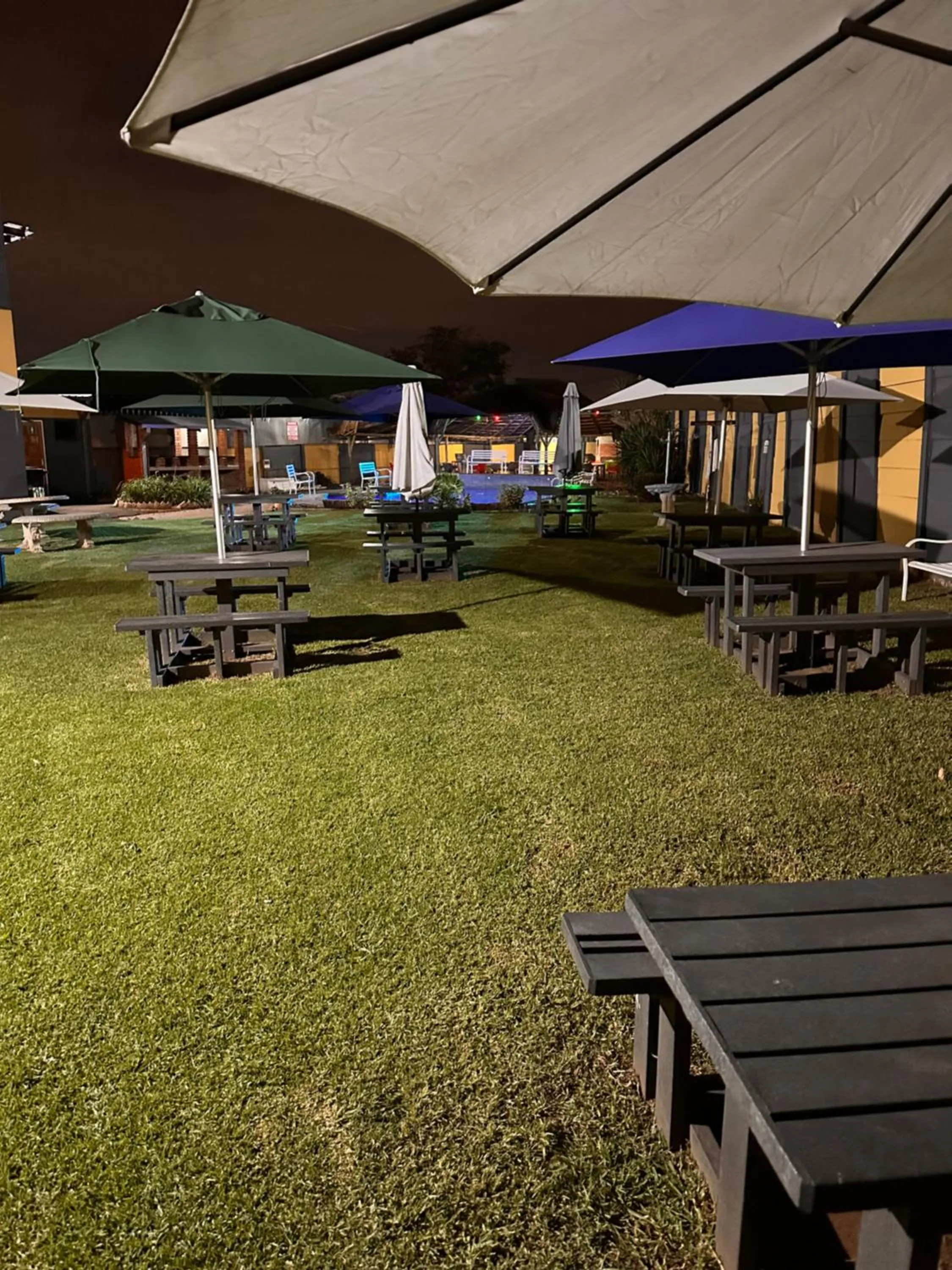 Garden view in Platinum Guest lodge Germiston