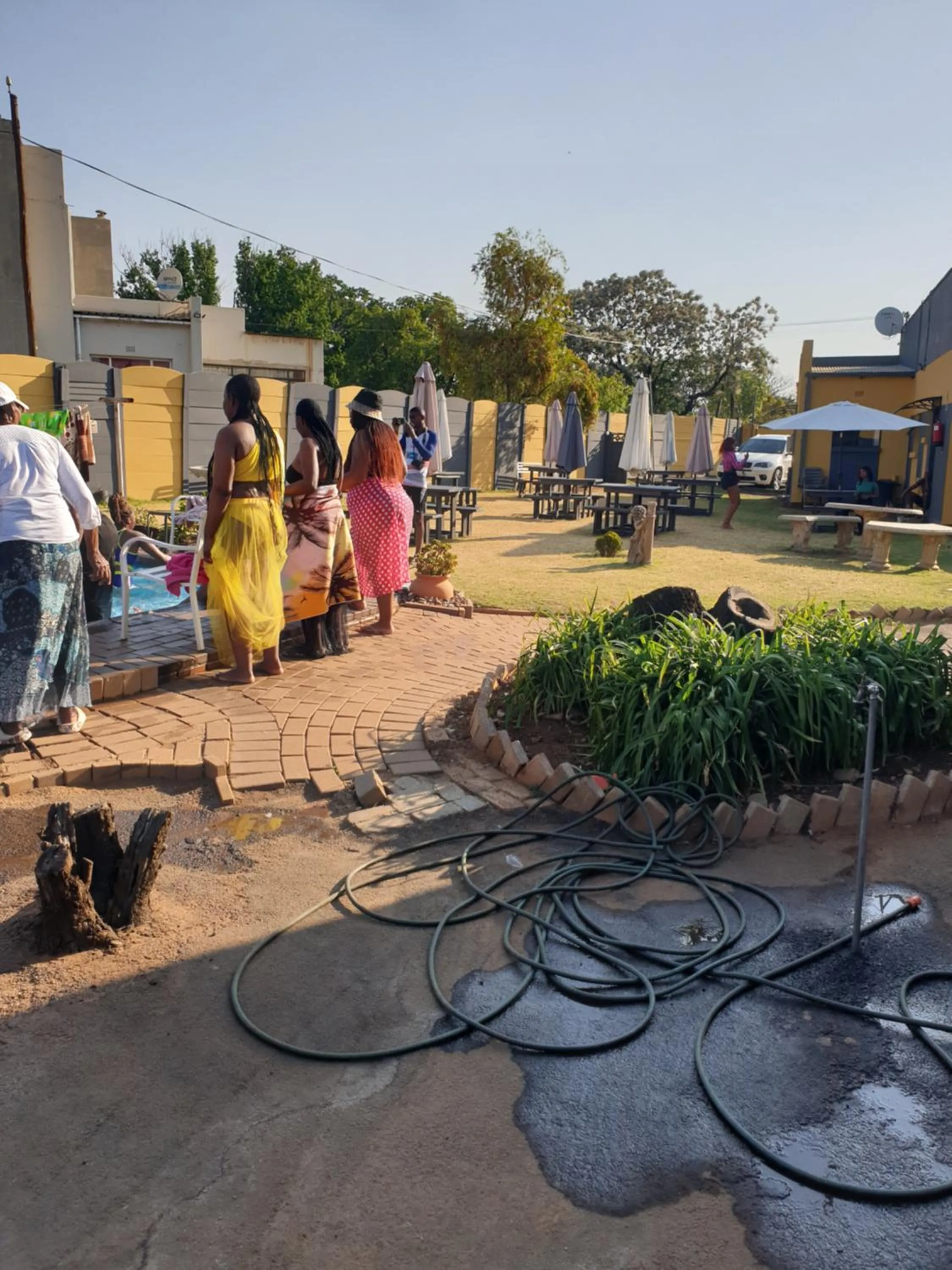 People in Platinum Guest lodge Germiston