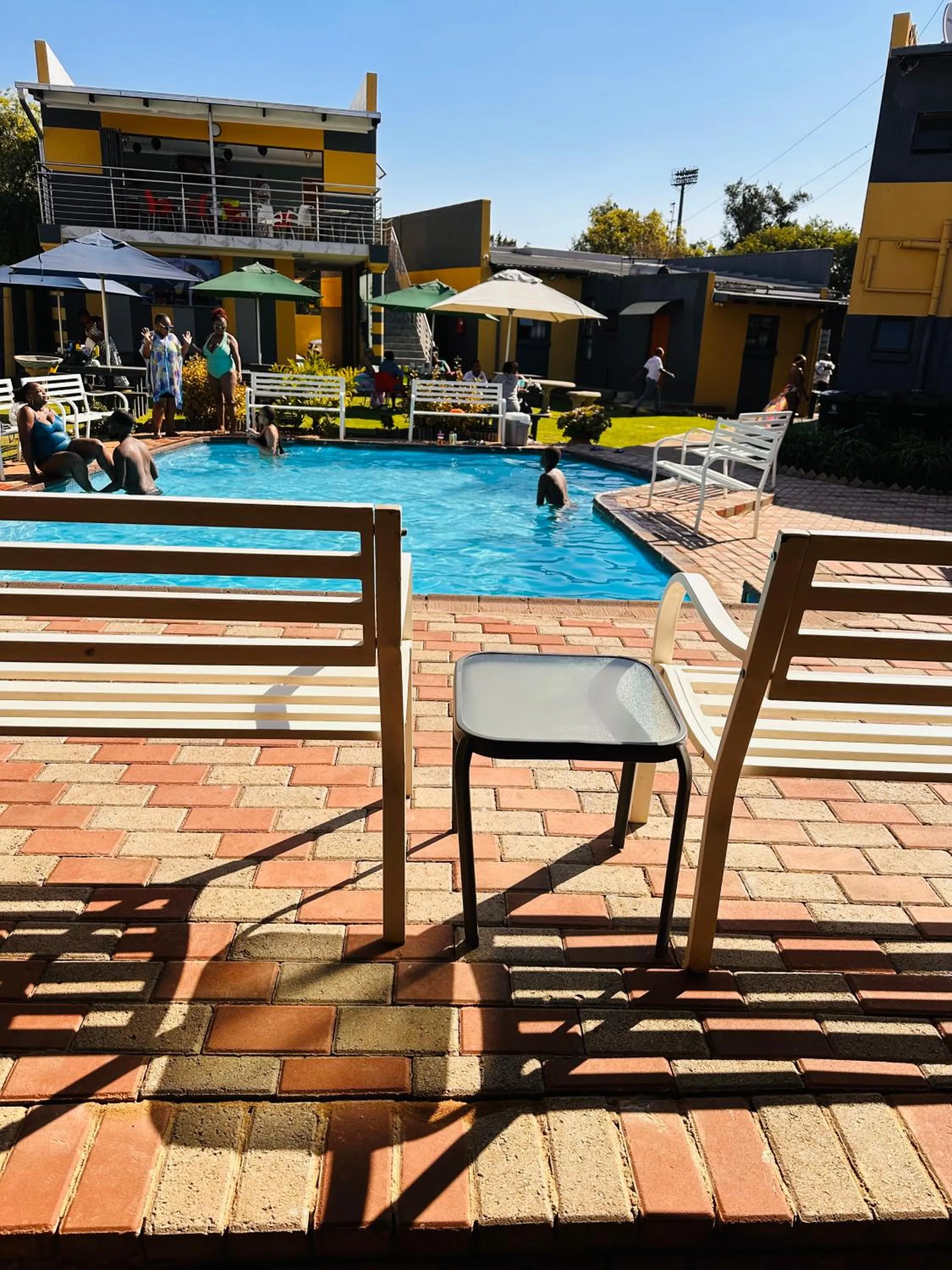 sunbed in Platinum Guest lodge Germiston