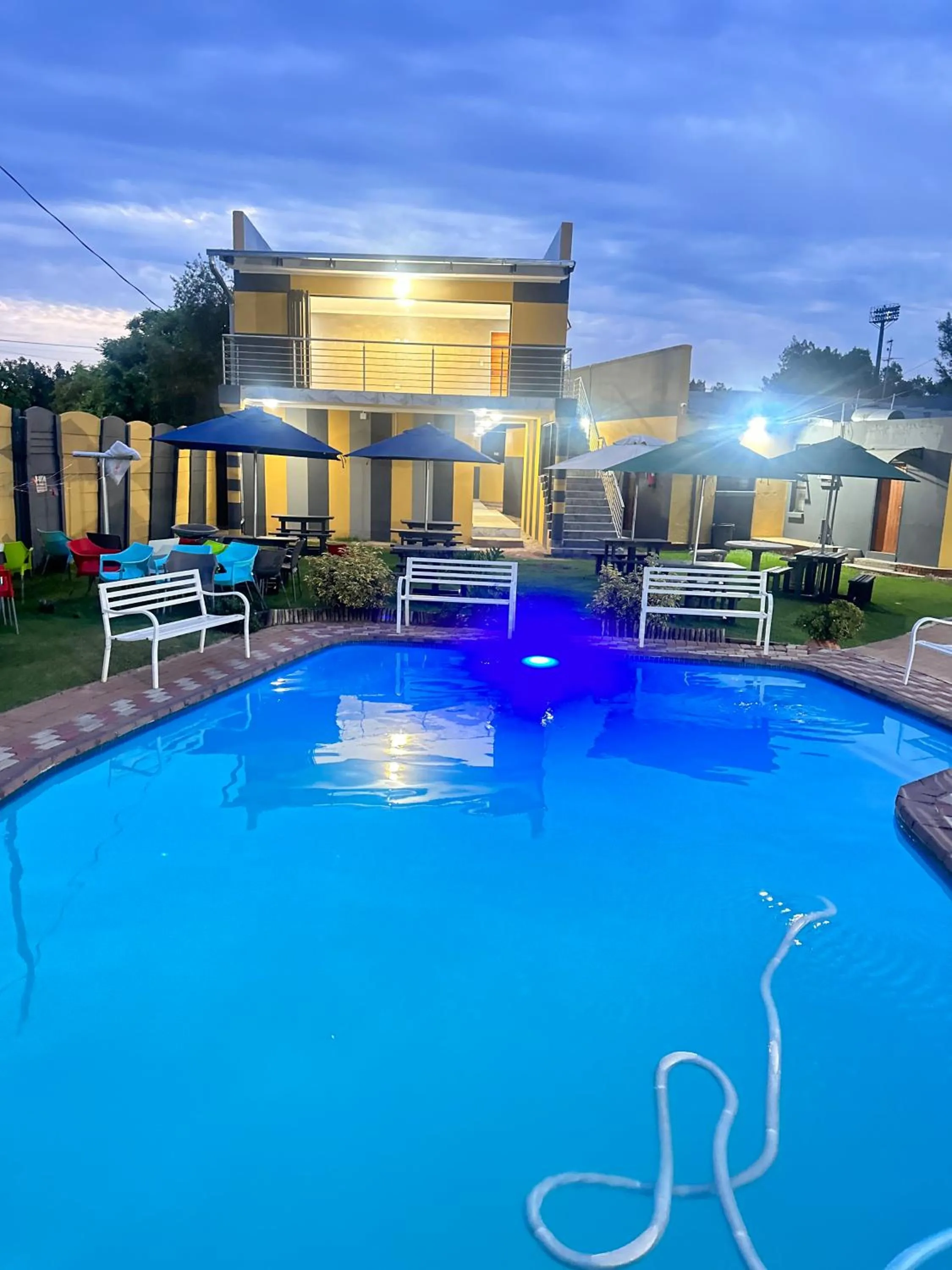 Property building in Platinum Guest lodge Germiston