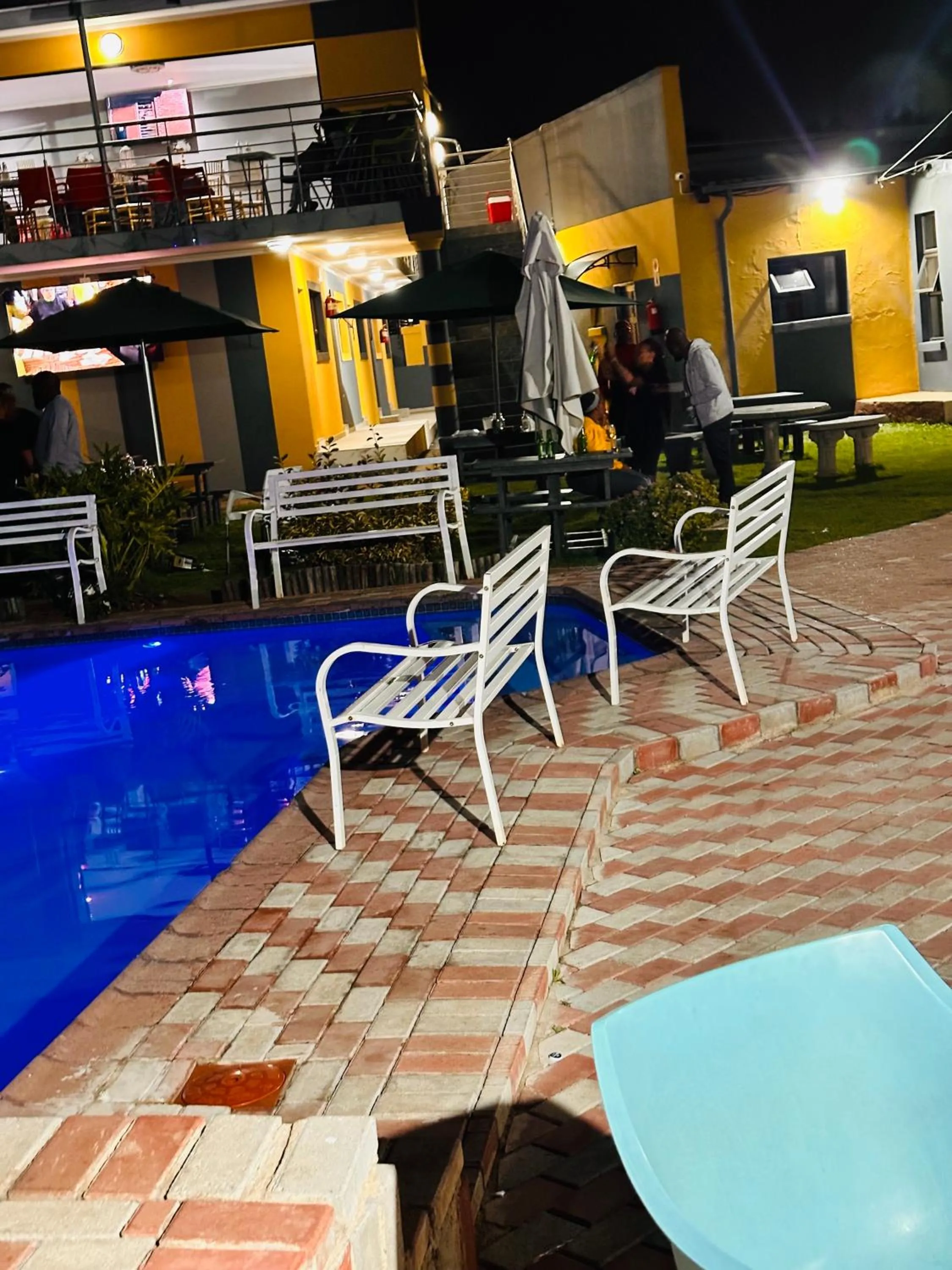 Pool view in Platinum Guest lodge Germiston