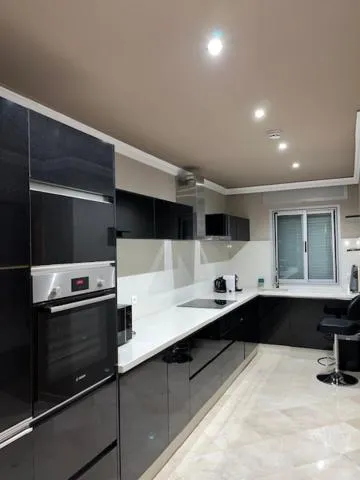 Kitchen or kitchenette in Hotel Appartement Tanger