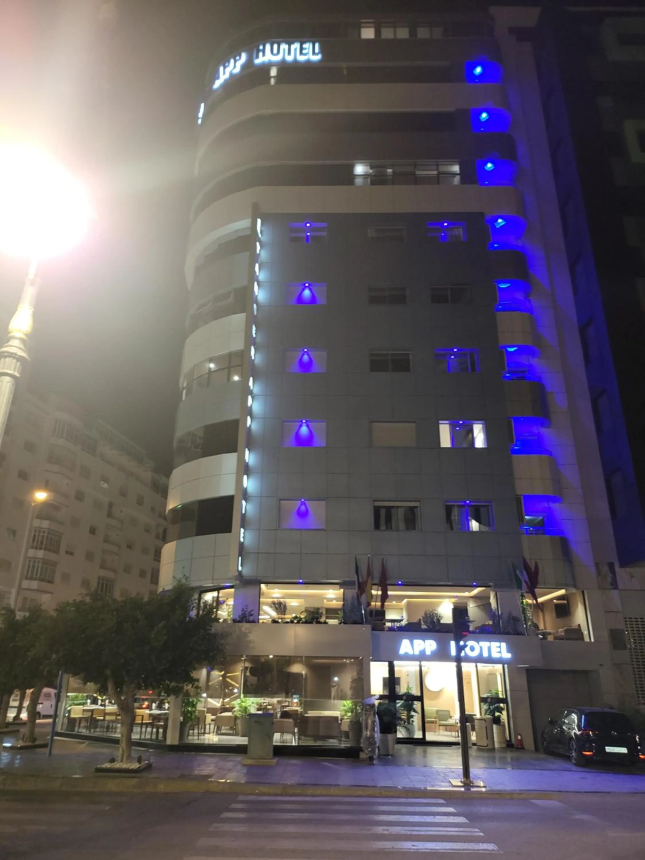 Property building in Hotel Appartement Tanger