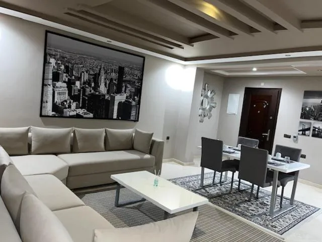 Living room in Hotel Appartement Tanger