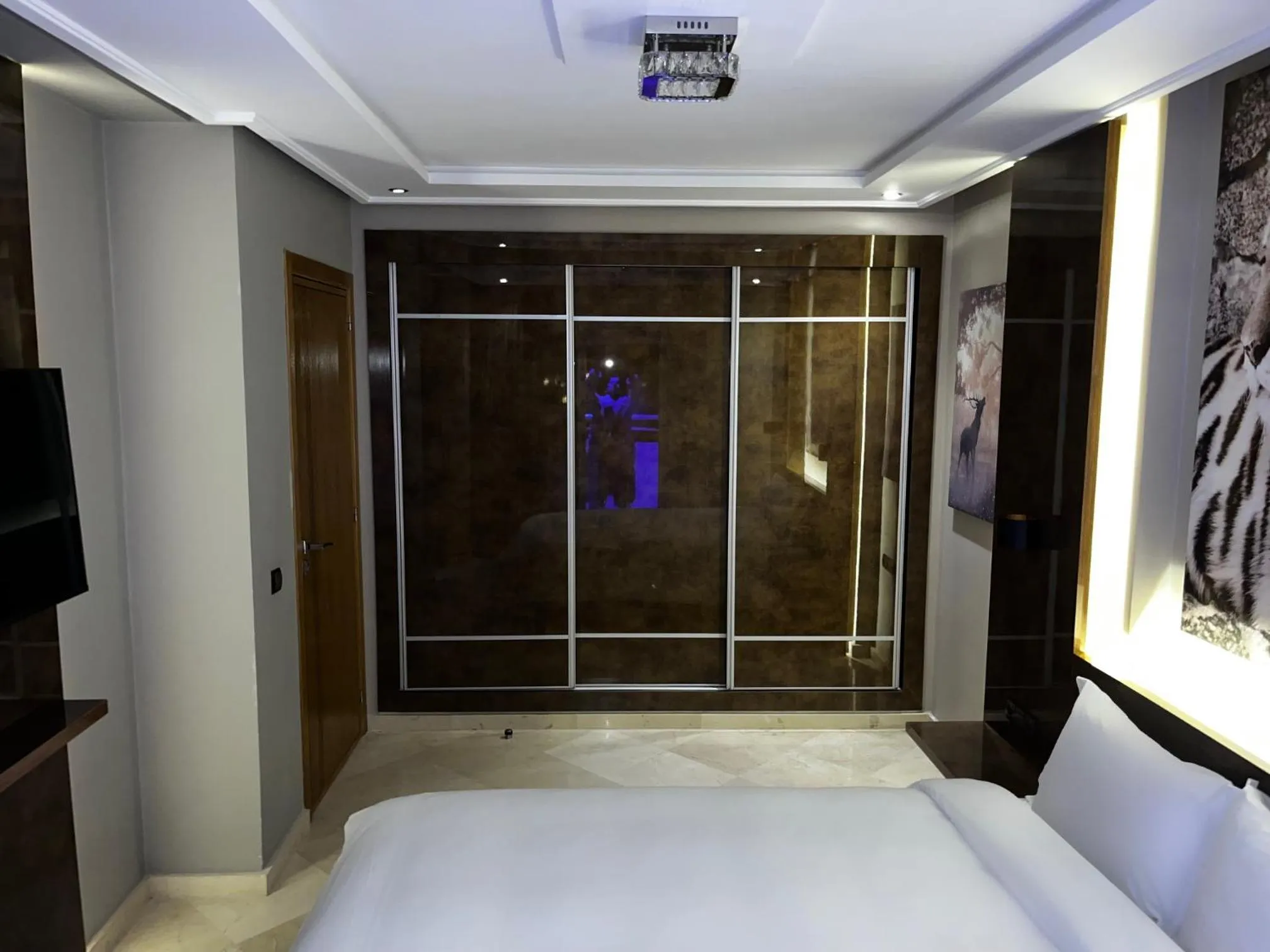 Bed in Hotel Appartement Tanger