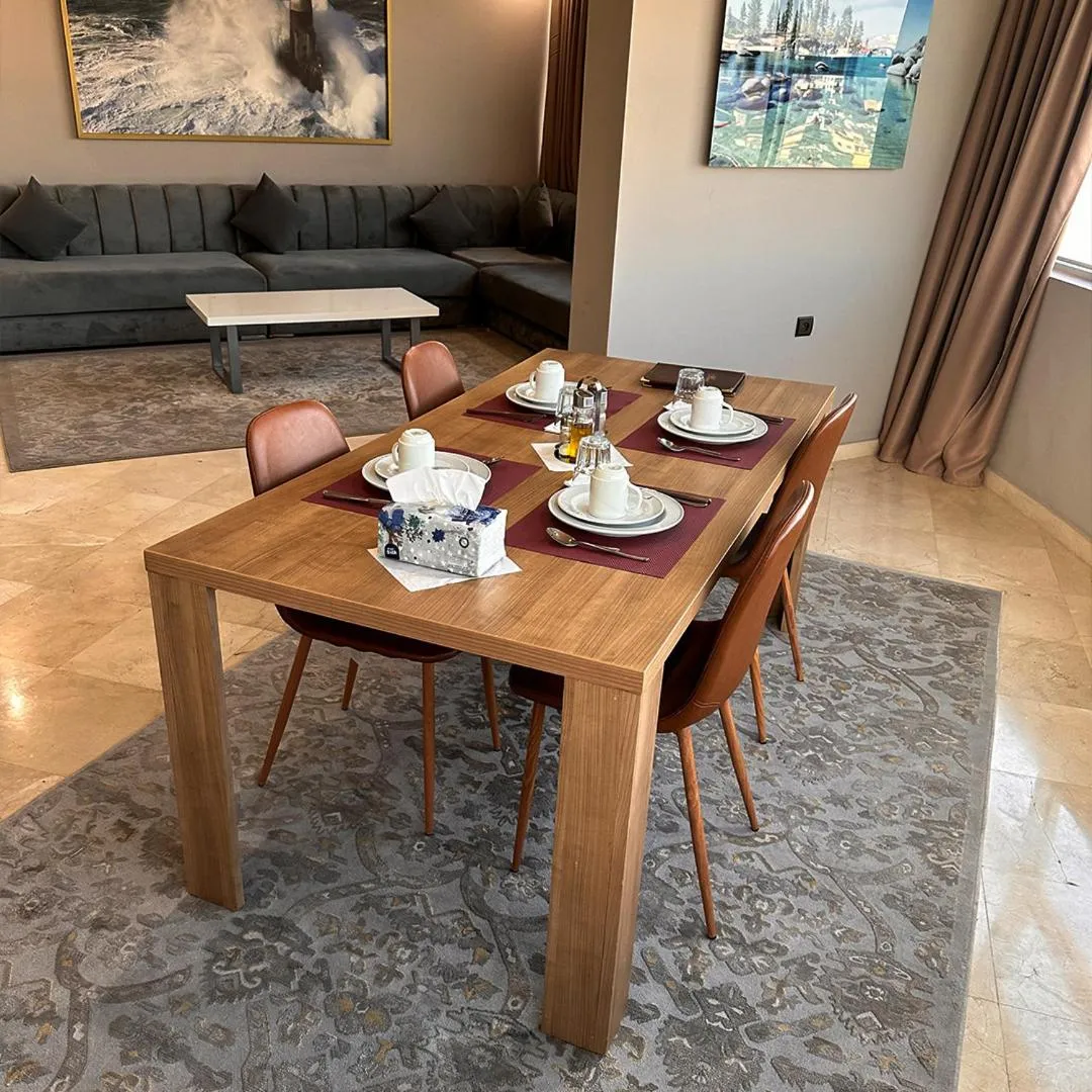 Seating area in Hotel Appartement Tanger