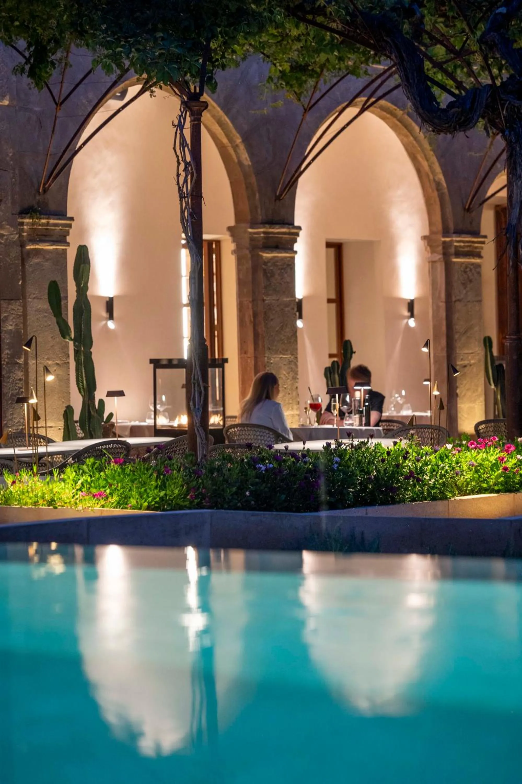 Patio in Juz de Yartan Art Hotel - Adults Only