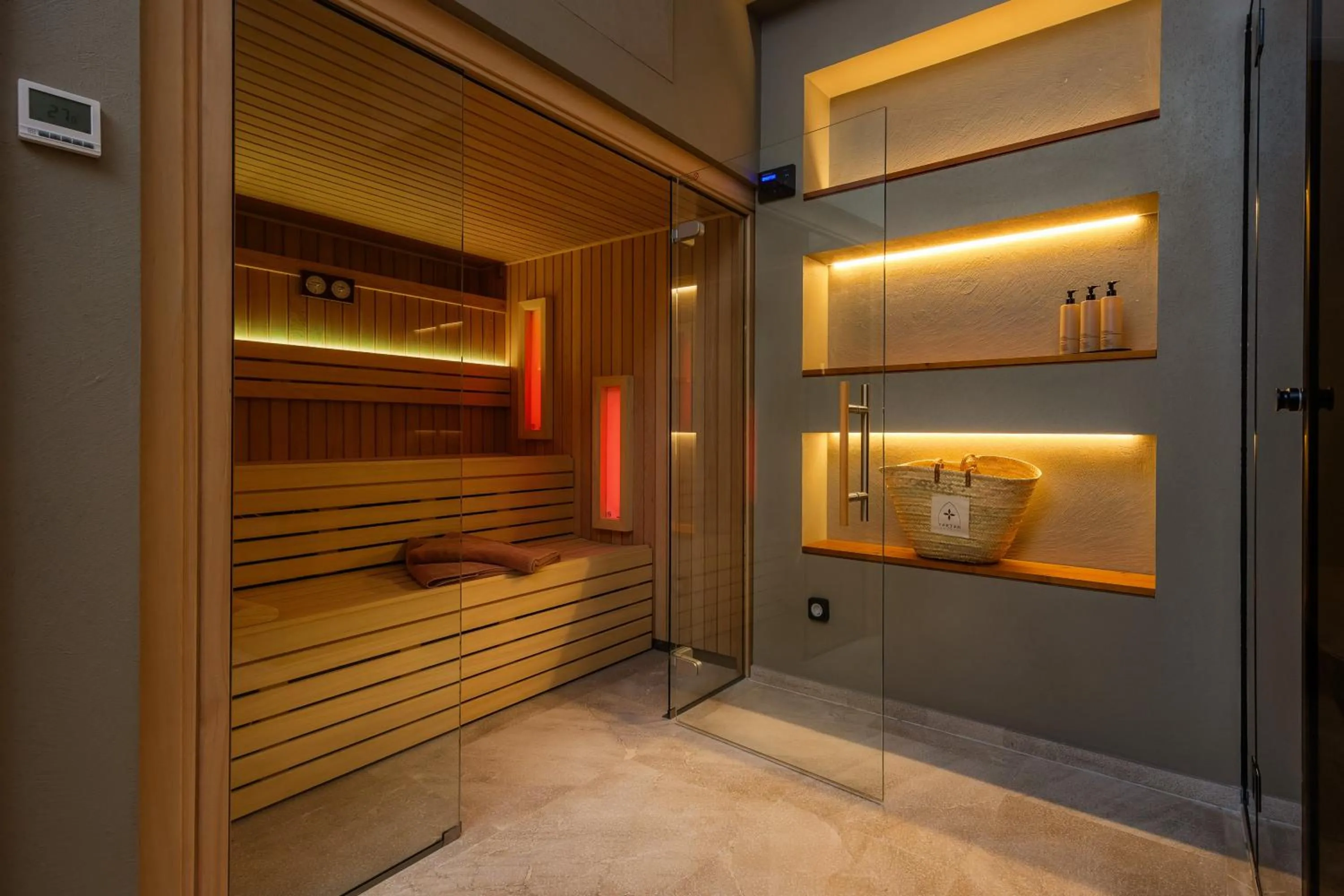 Sauna in Juz de Yartan Art Hotel - Adults Only