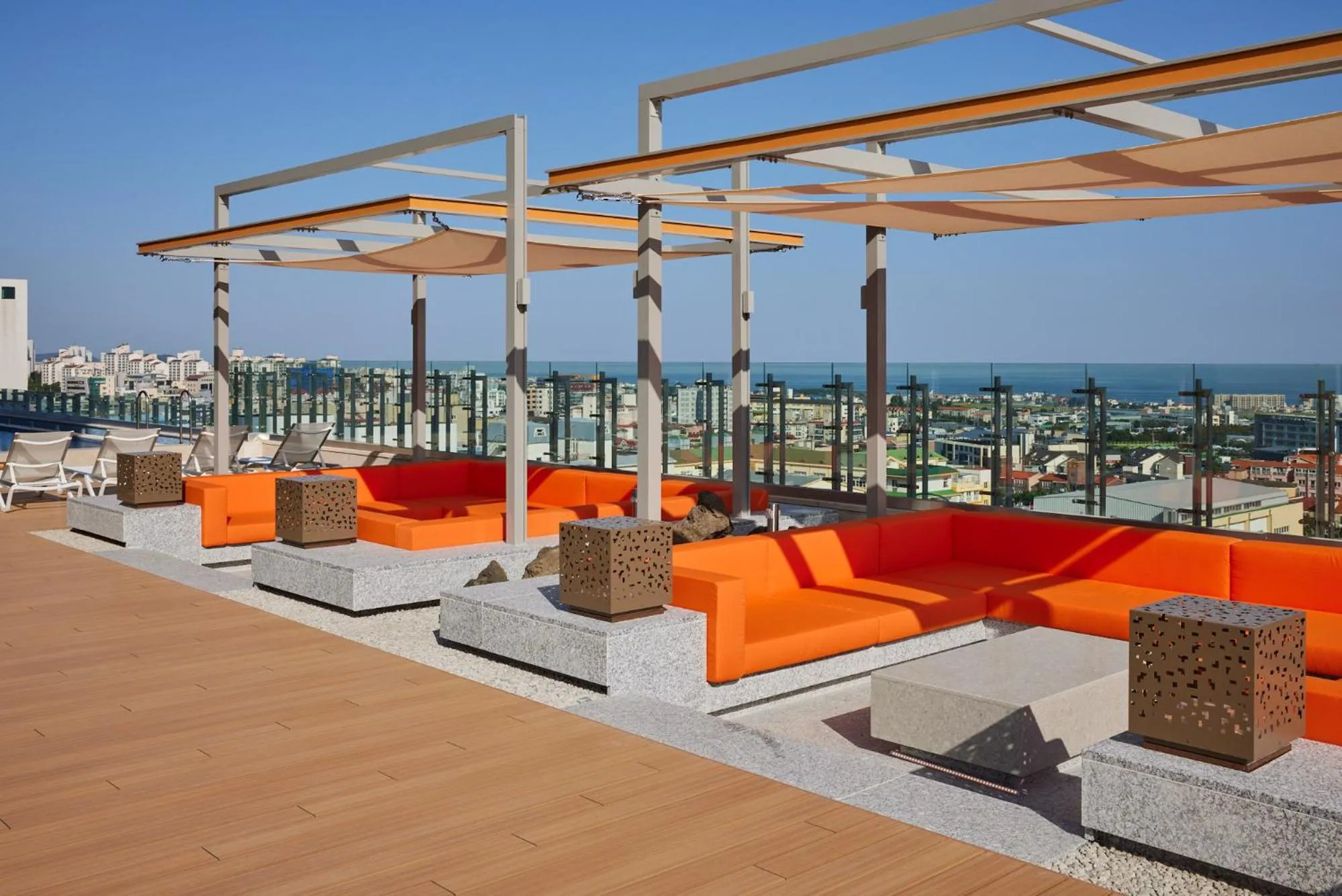 Sea view in LOTTE CITY HOTEL Jeju Airport