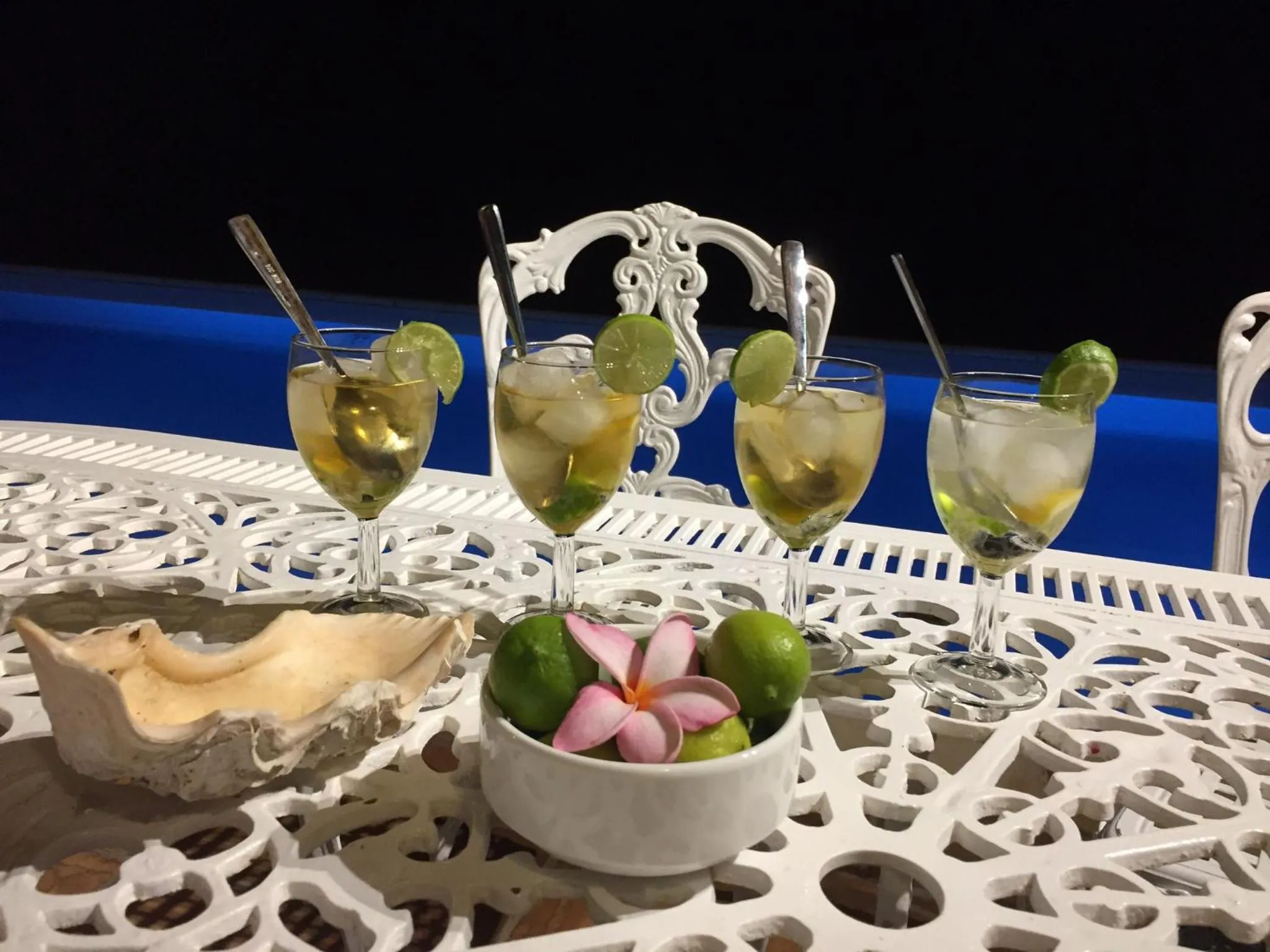 Food and drinks in Villa Osiris